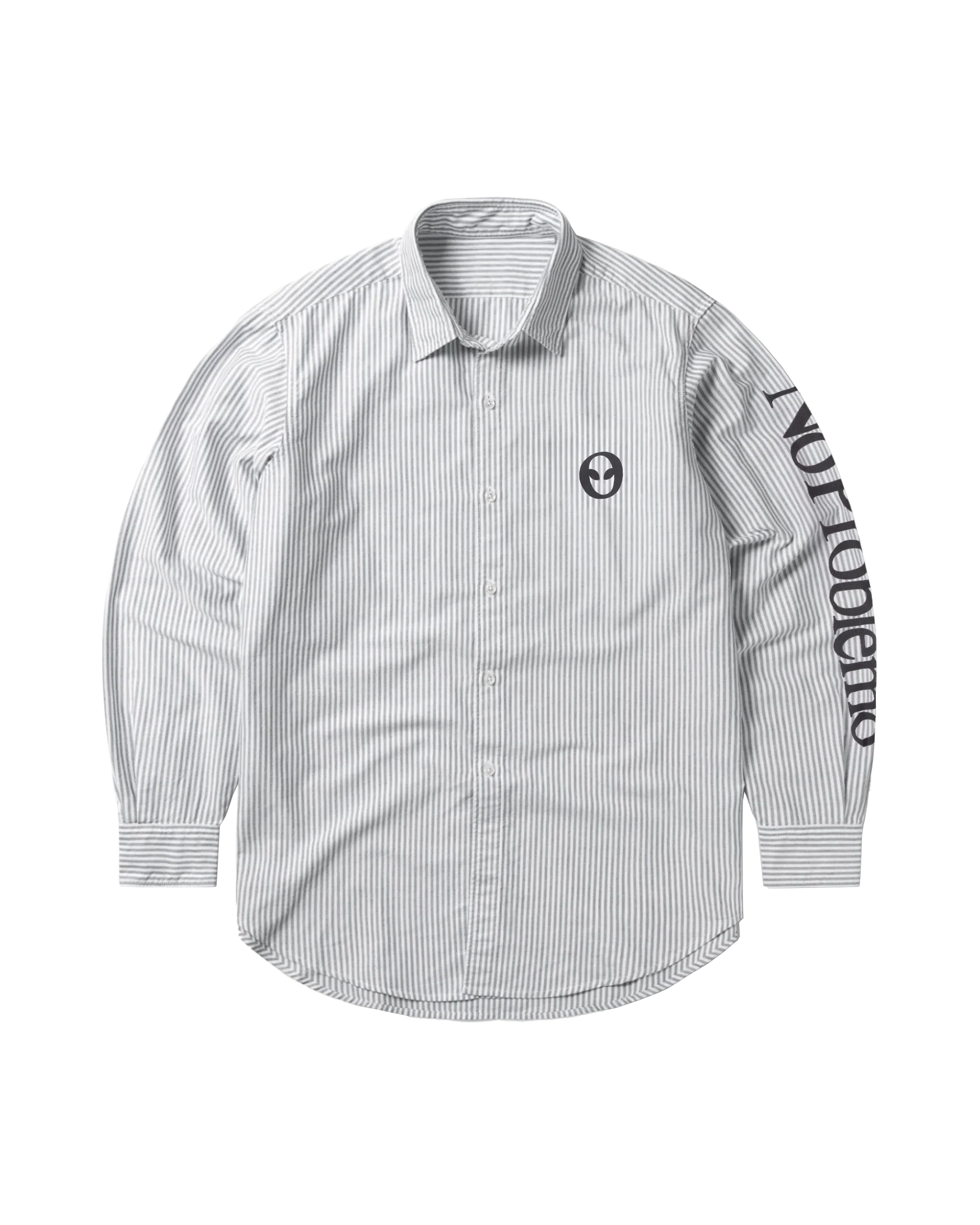 Graphic Printed Oxford Shirt