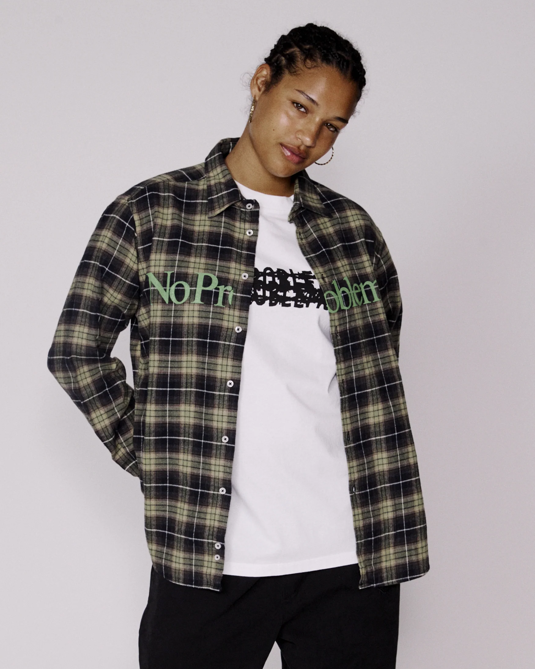 No Problemo Plaid Shirt - Image 2