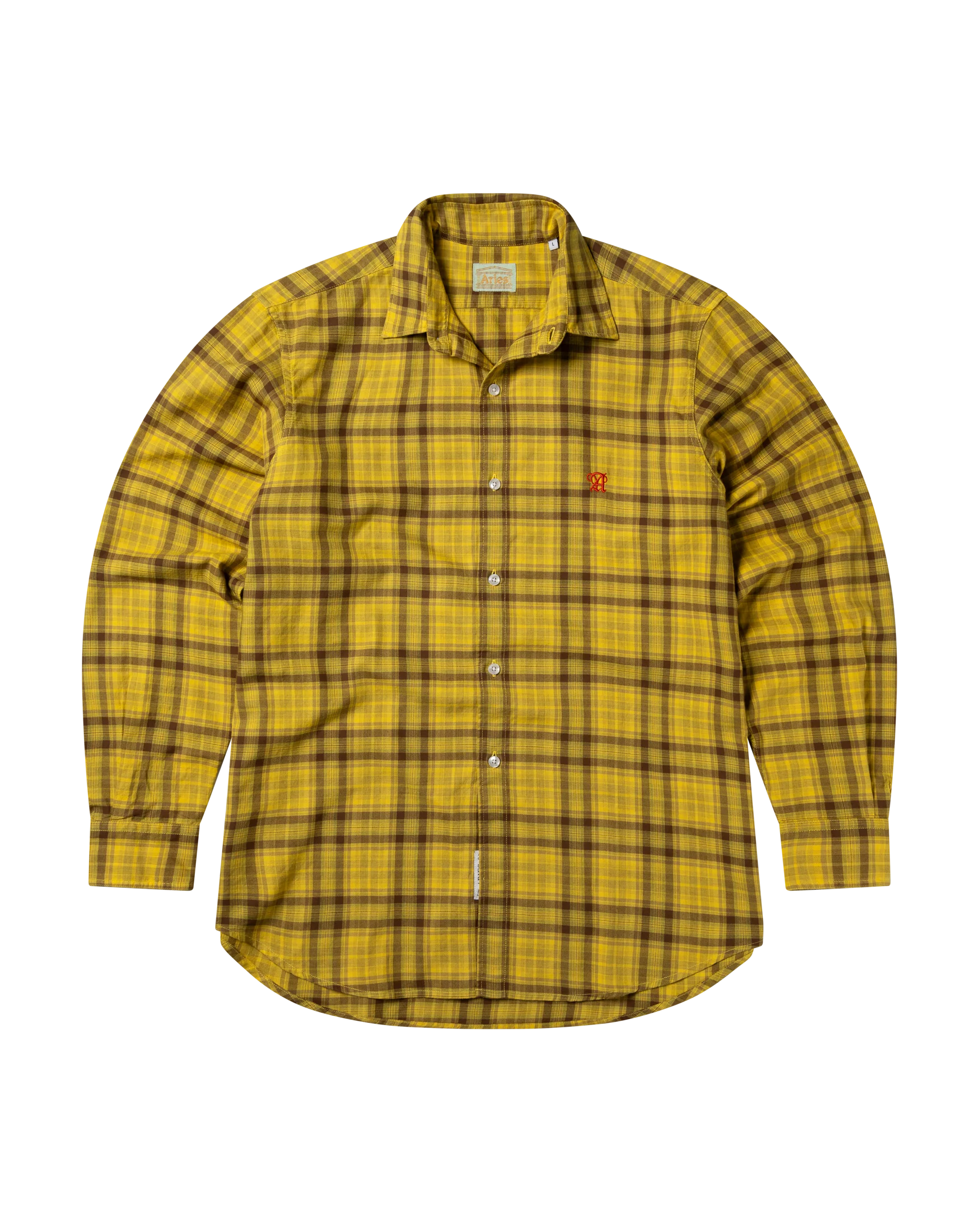 Overdyed Classic Plaid LS Shirt