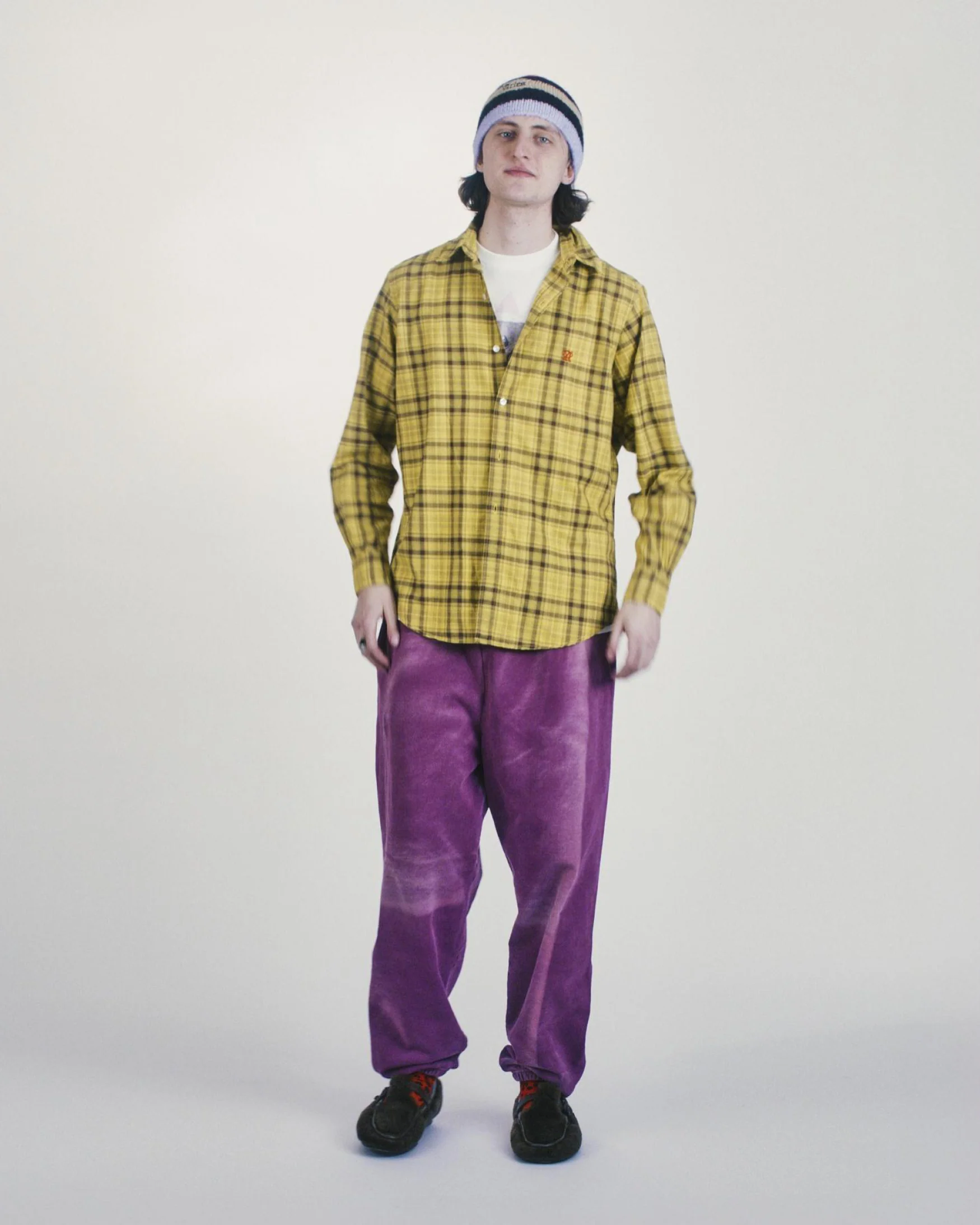 Overdyed Classic Plaid LS Shirt - Image 2