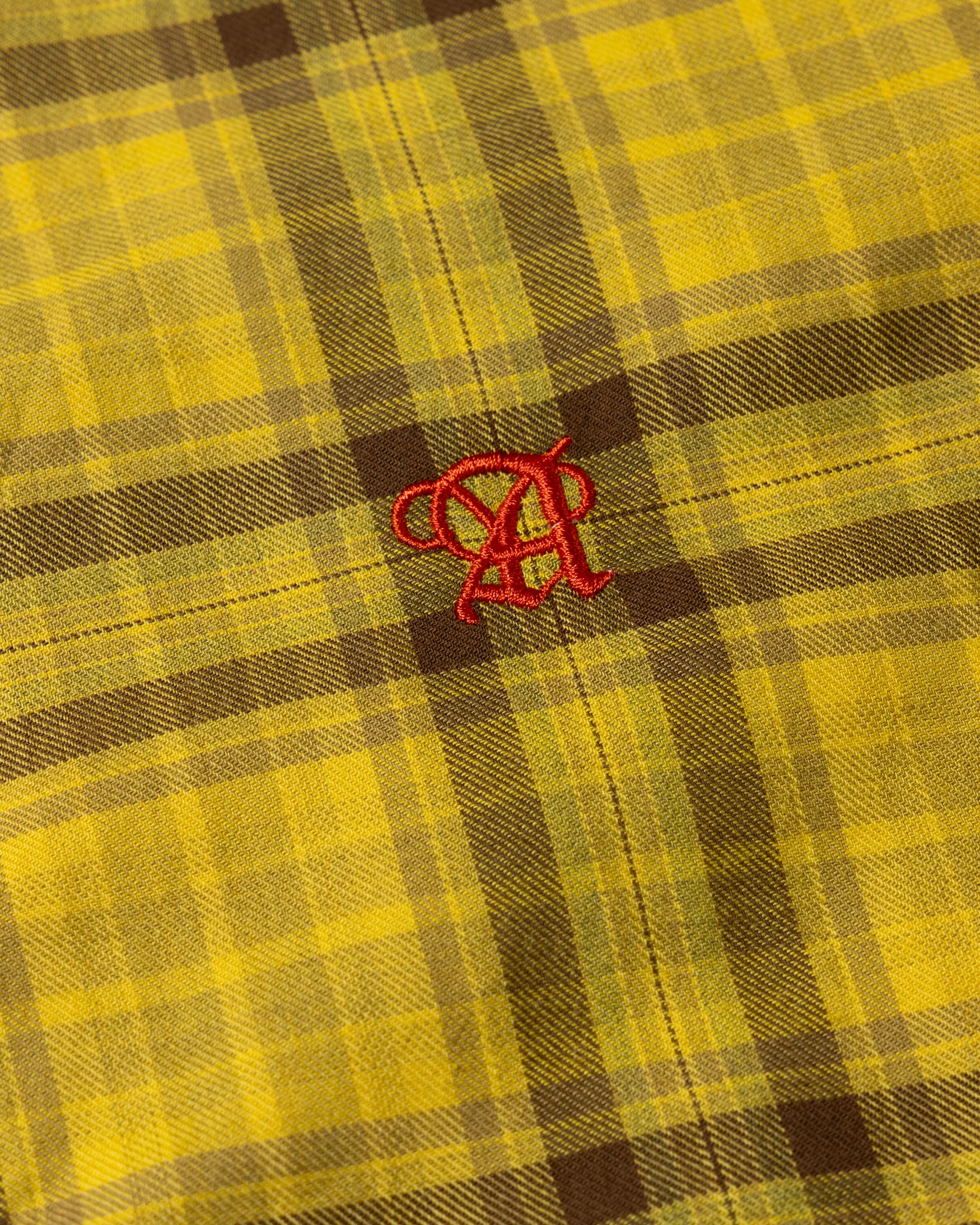 Overdyed Classic Plaid LS Shirt - Image 5
