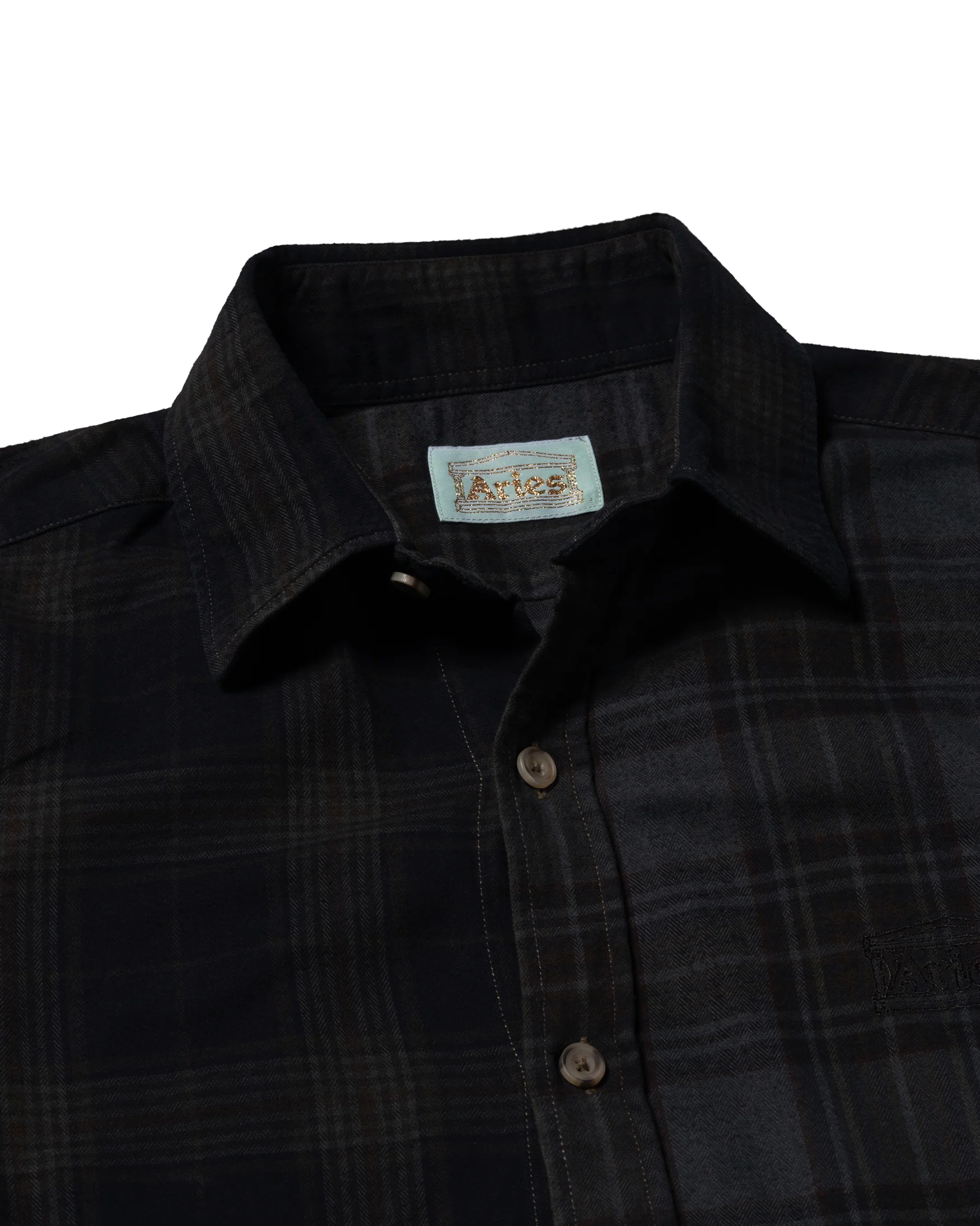 Overdyed Patchwork LS Shirt - Image 3