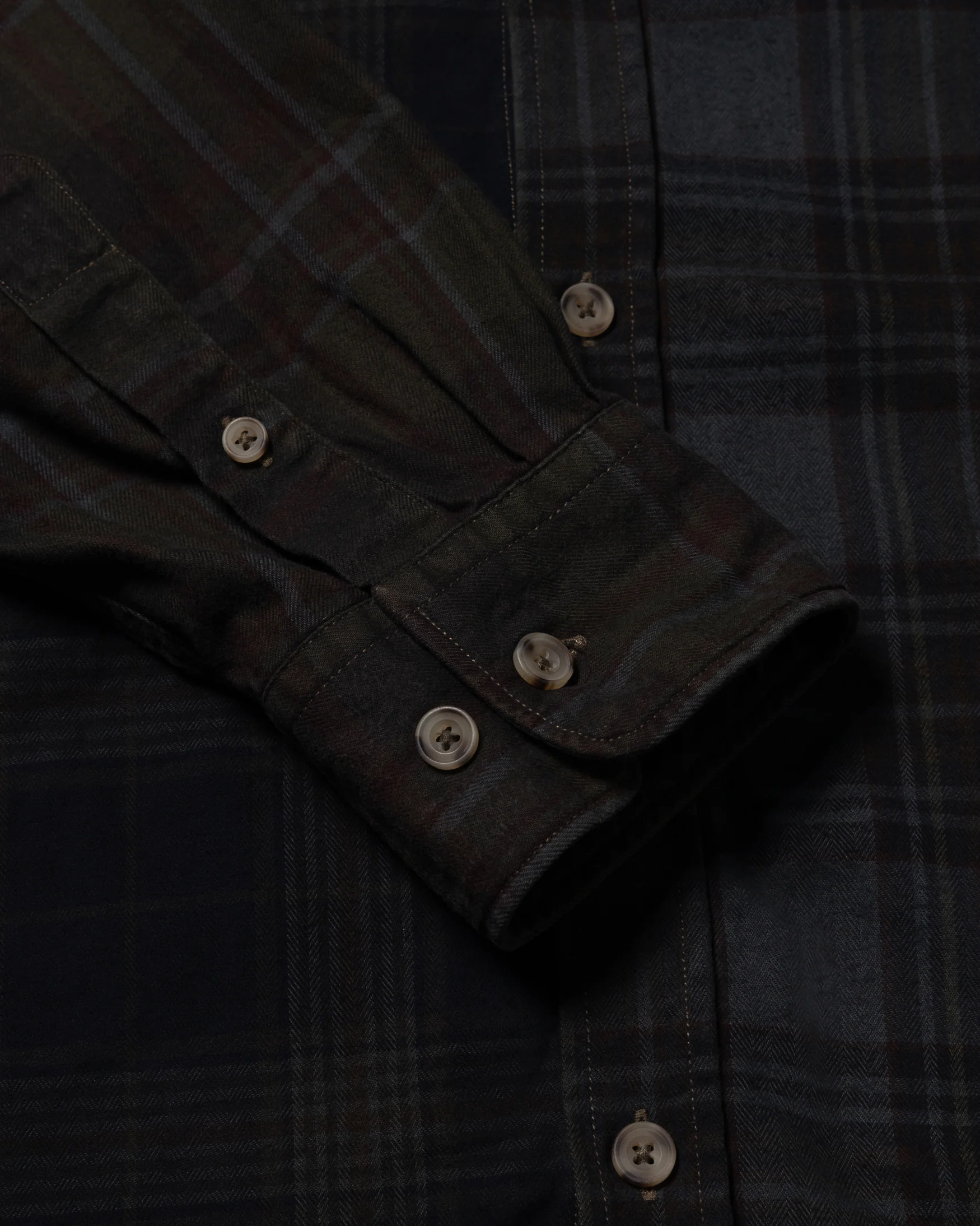 Overdyed Patchwork LS Shirt - Image 5