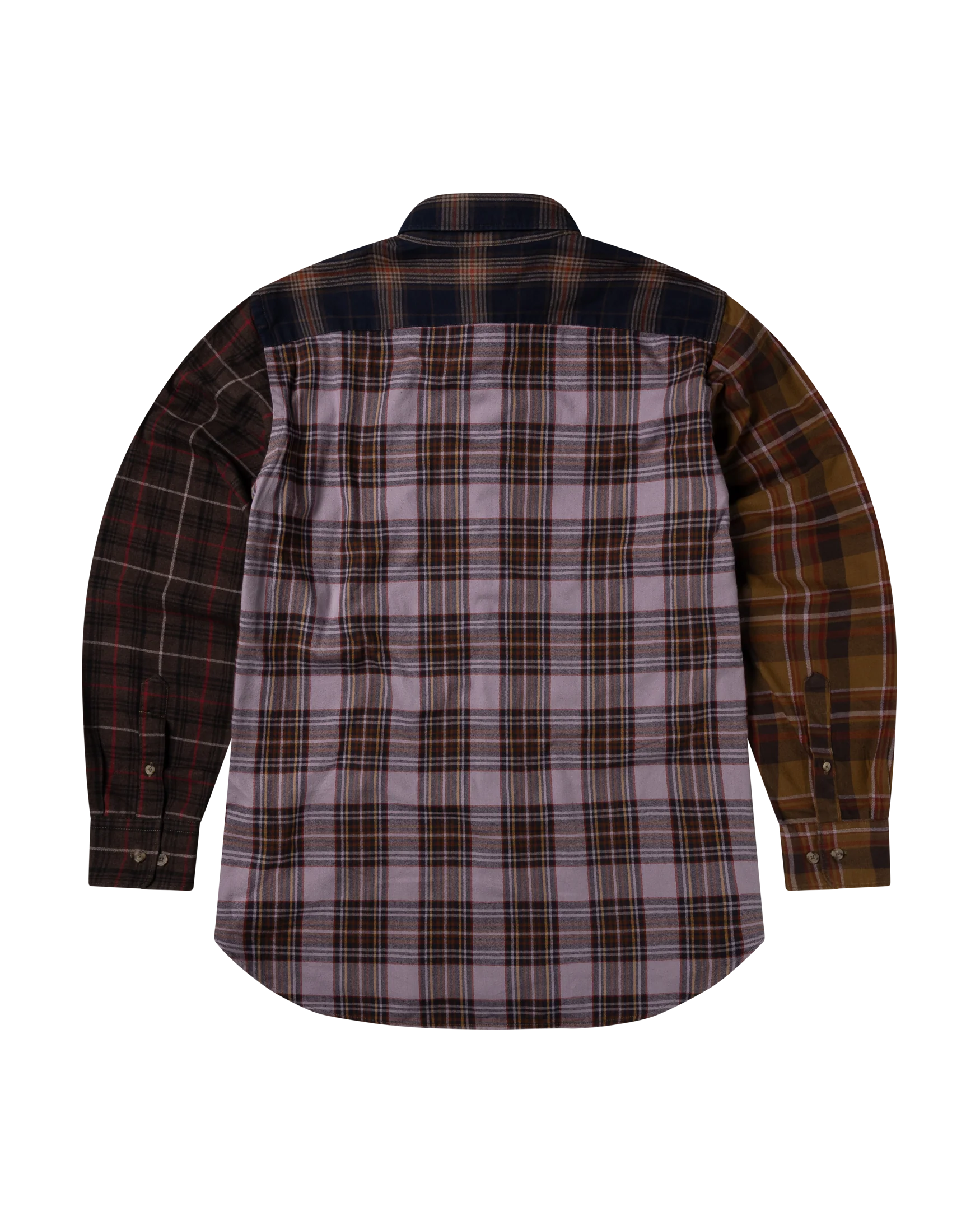 Overdyed Patchwork LS Shirt - Image 3