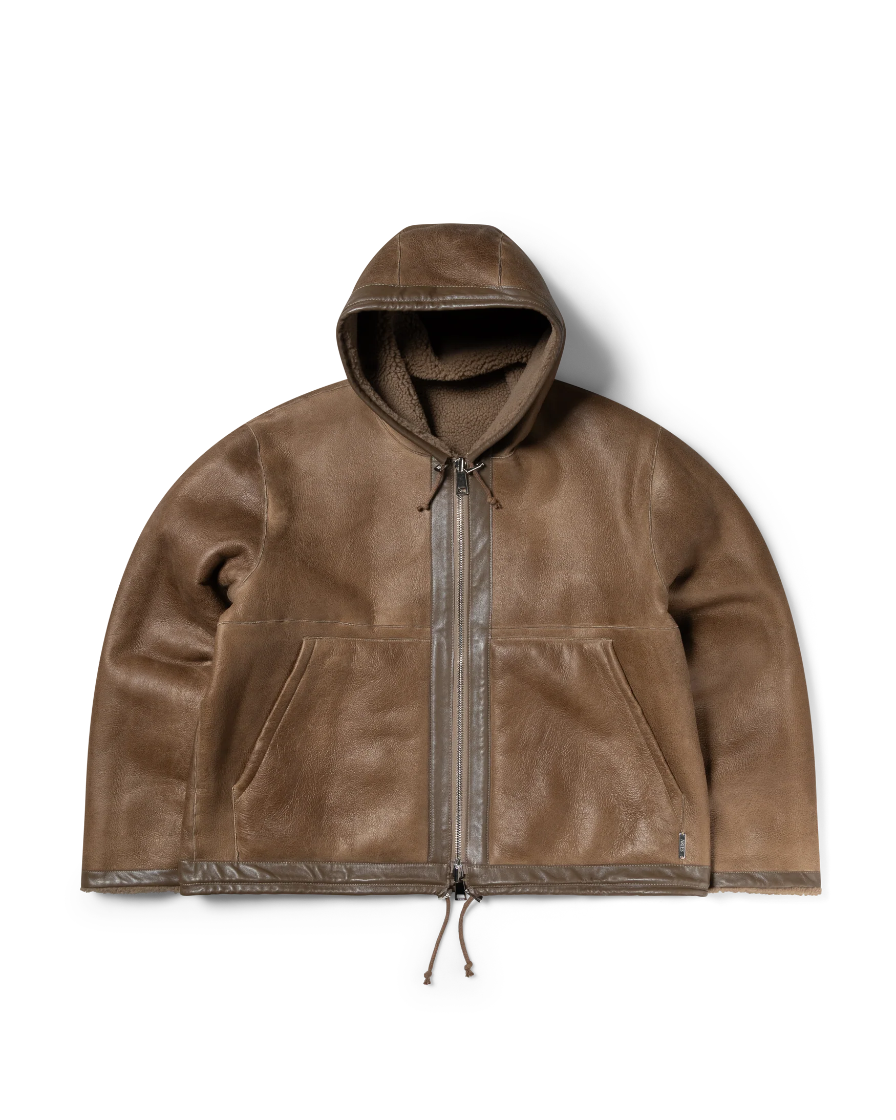 Oversized Sheepskin Jacket - Image 3