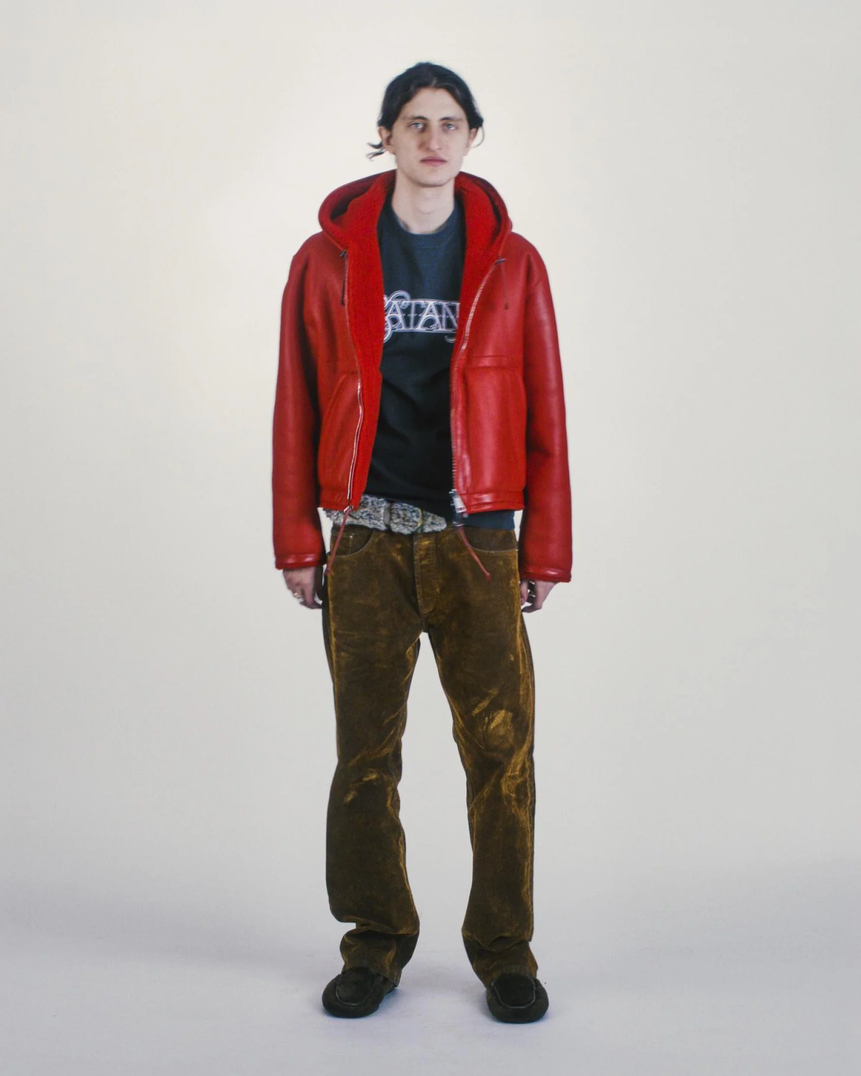 Oversized Sheepskin Jacket - Image 3