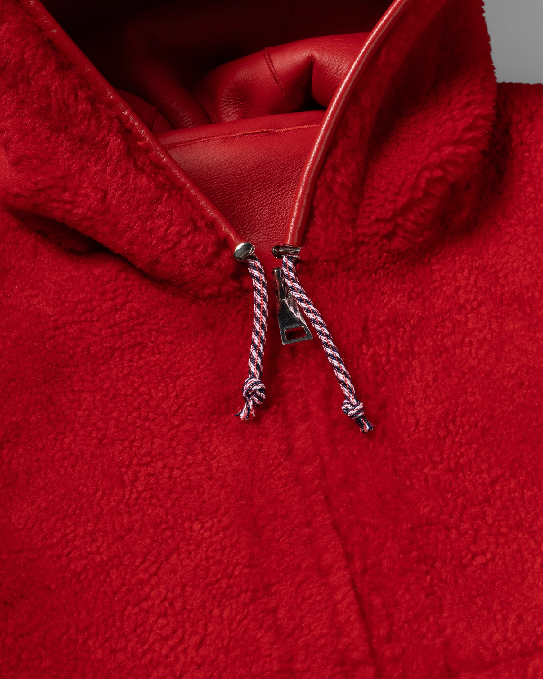 Oversized Sheepskin Jacket - Image 7