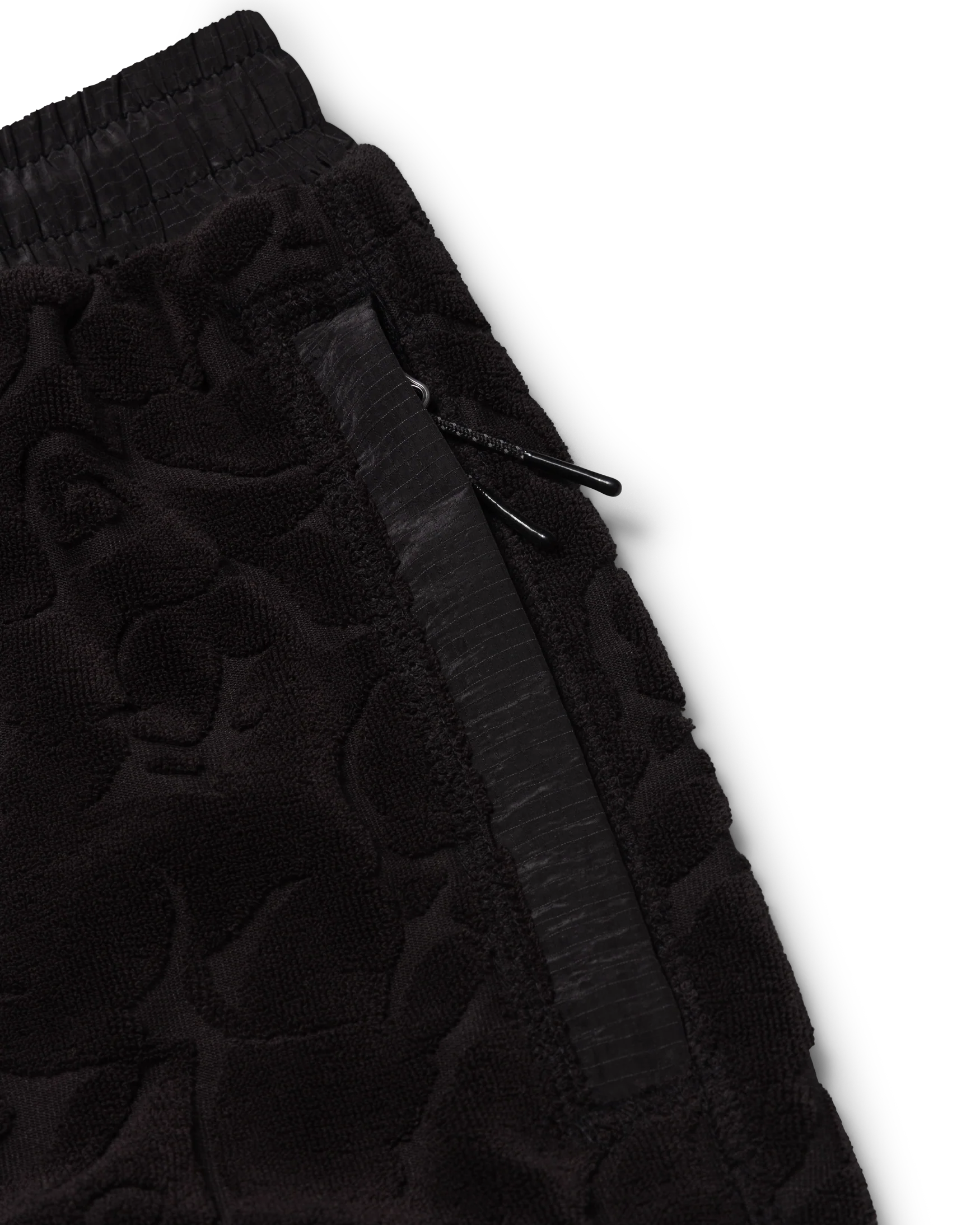 puma x aries tribal jacquard towelling shorts - Image 4