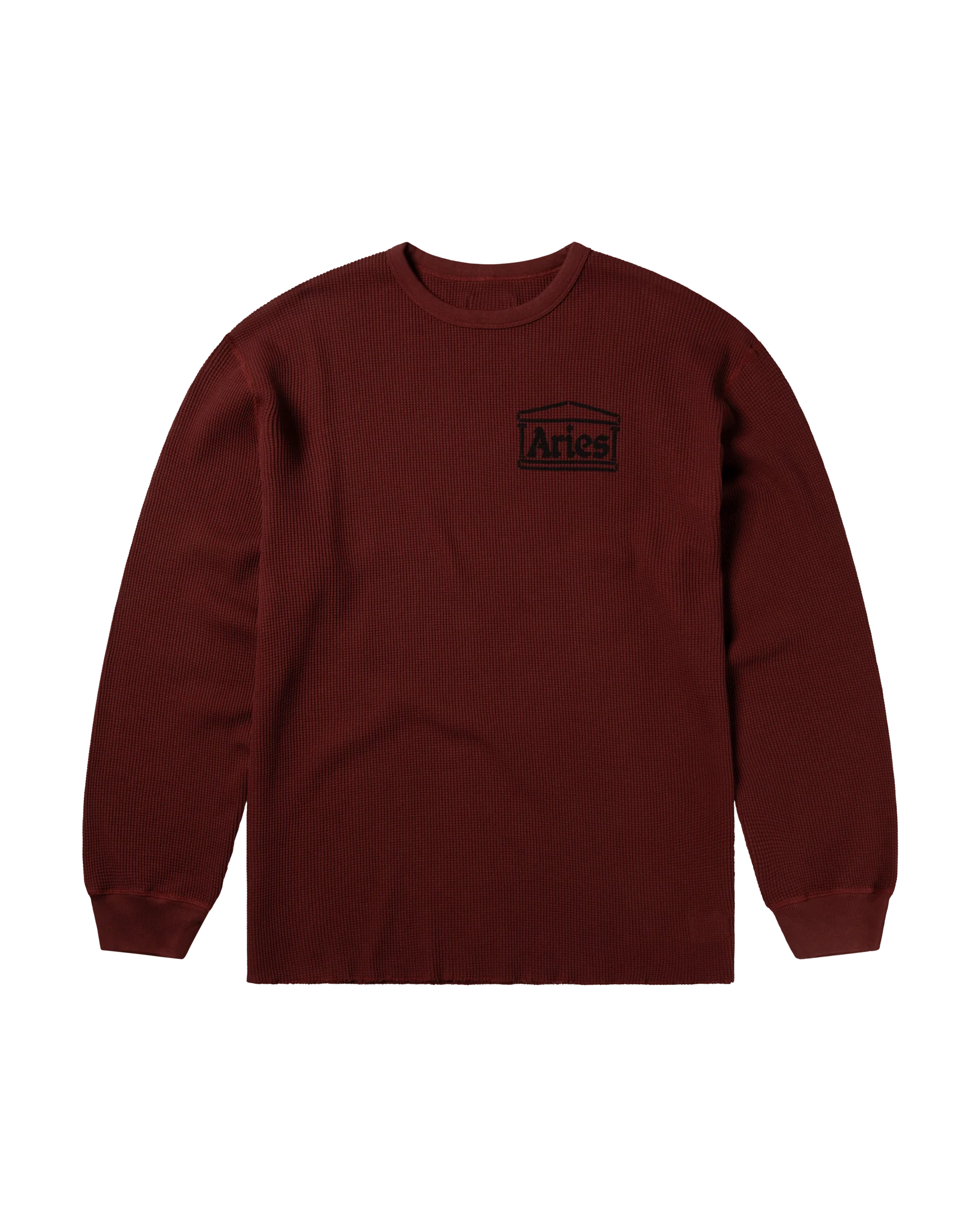Reversible Temple Waffle LS Tee