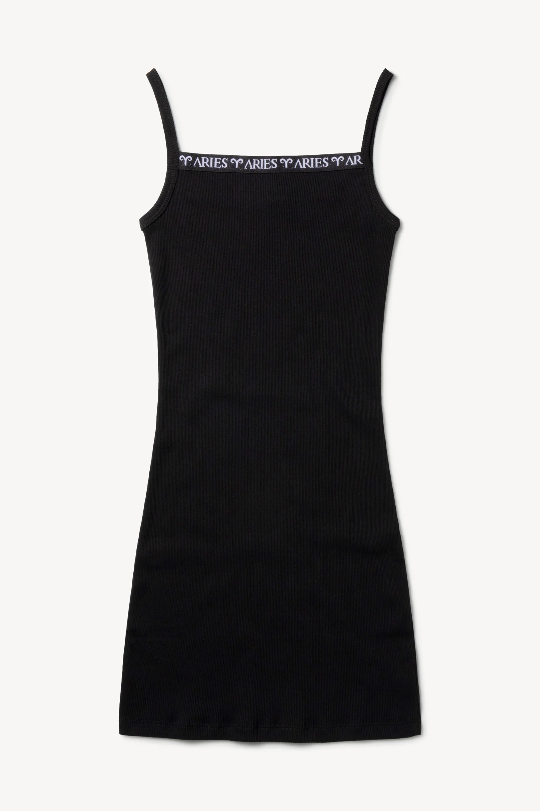 Sleeveless Cotton Rib Dress - Image 3