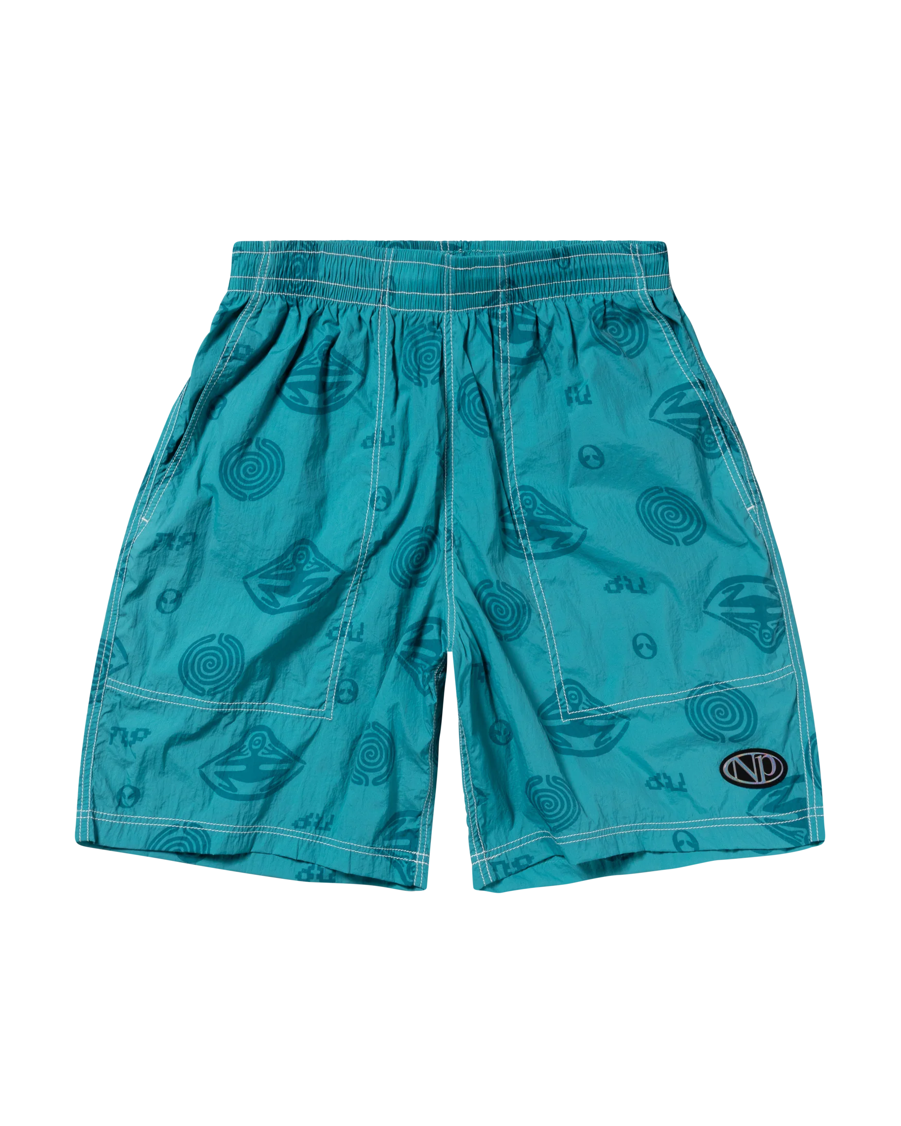 Space Travel Nylon Shorts