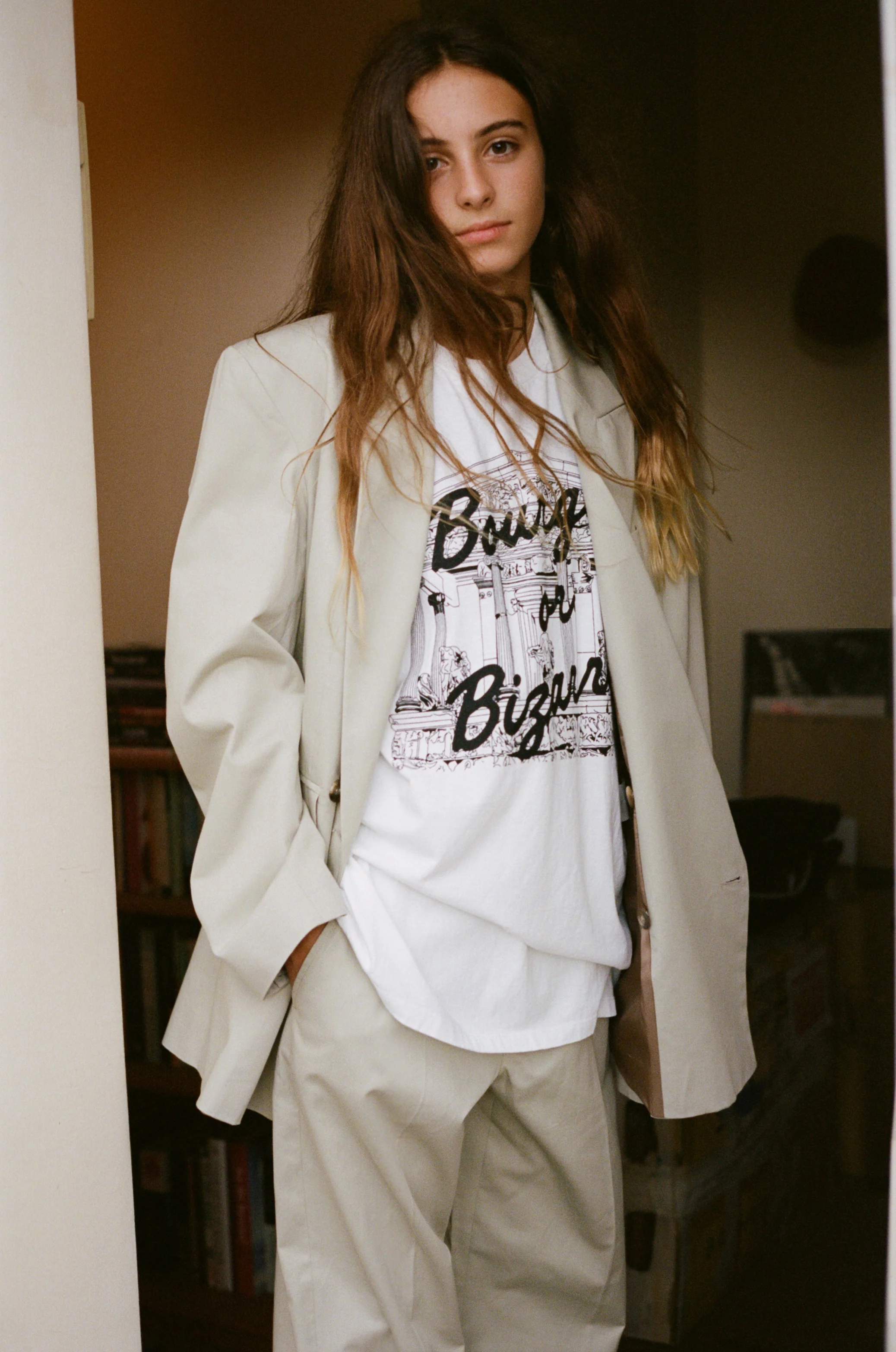 Gabardine Suit Jacket - Image 5