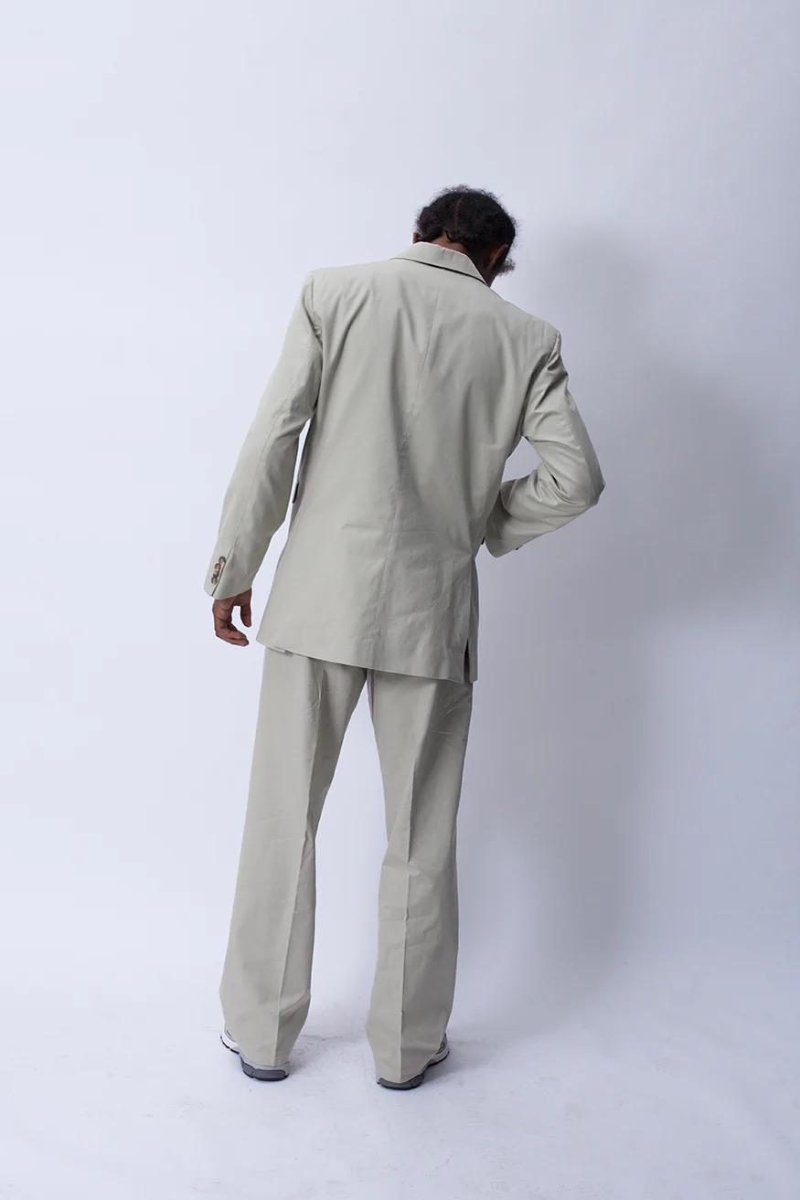 Gabardine Suit Jacket - Image 8