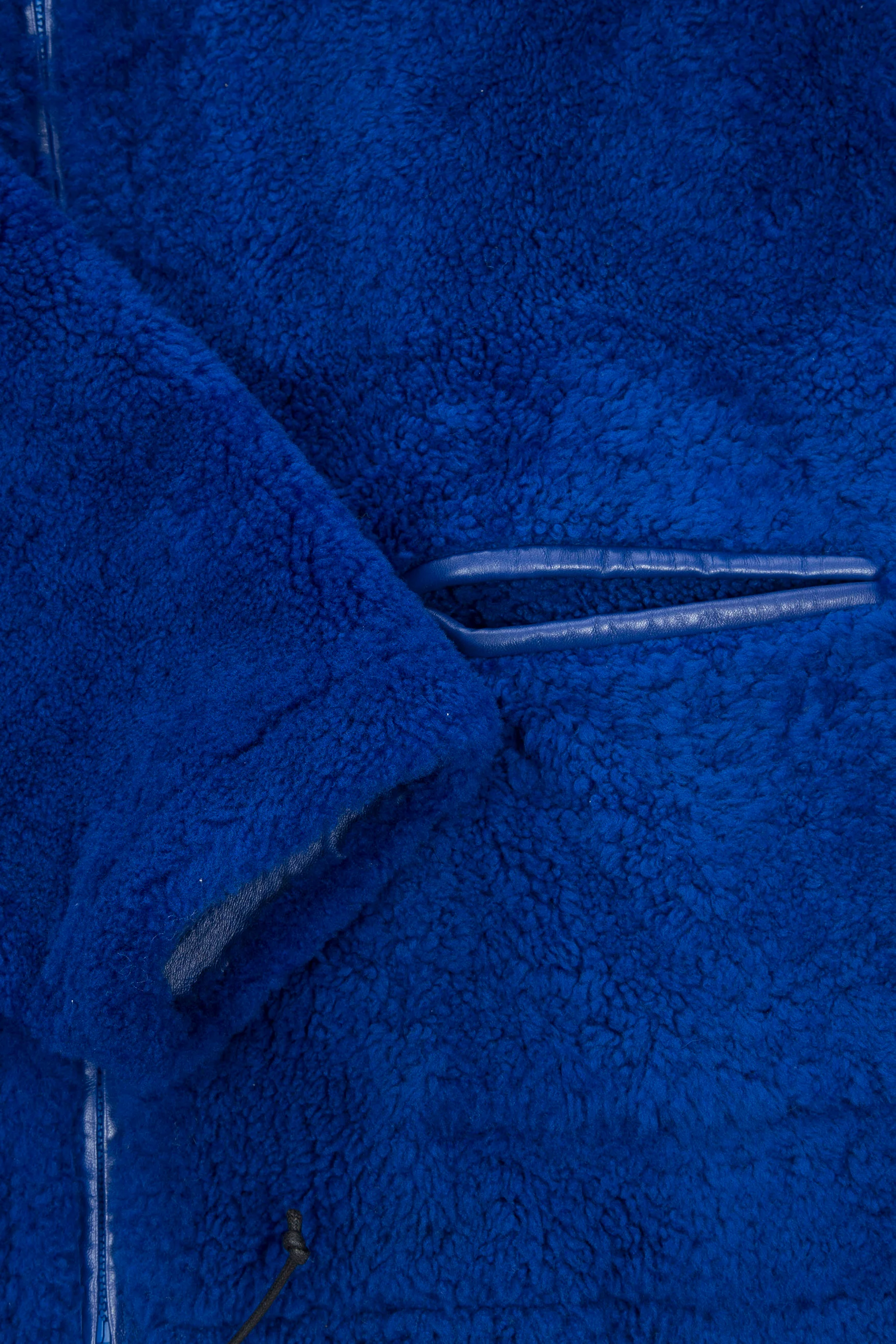Hooded Sheepskin Jacket - Image 6