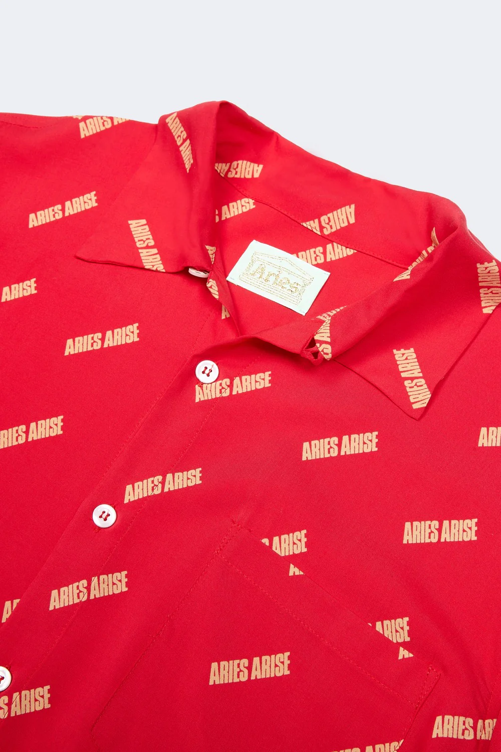 Logo Print Bowling Shirt - Image 4