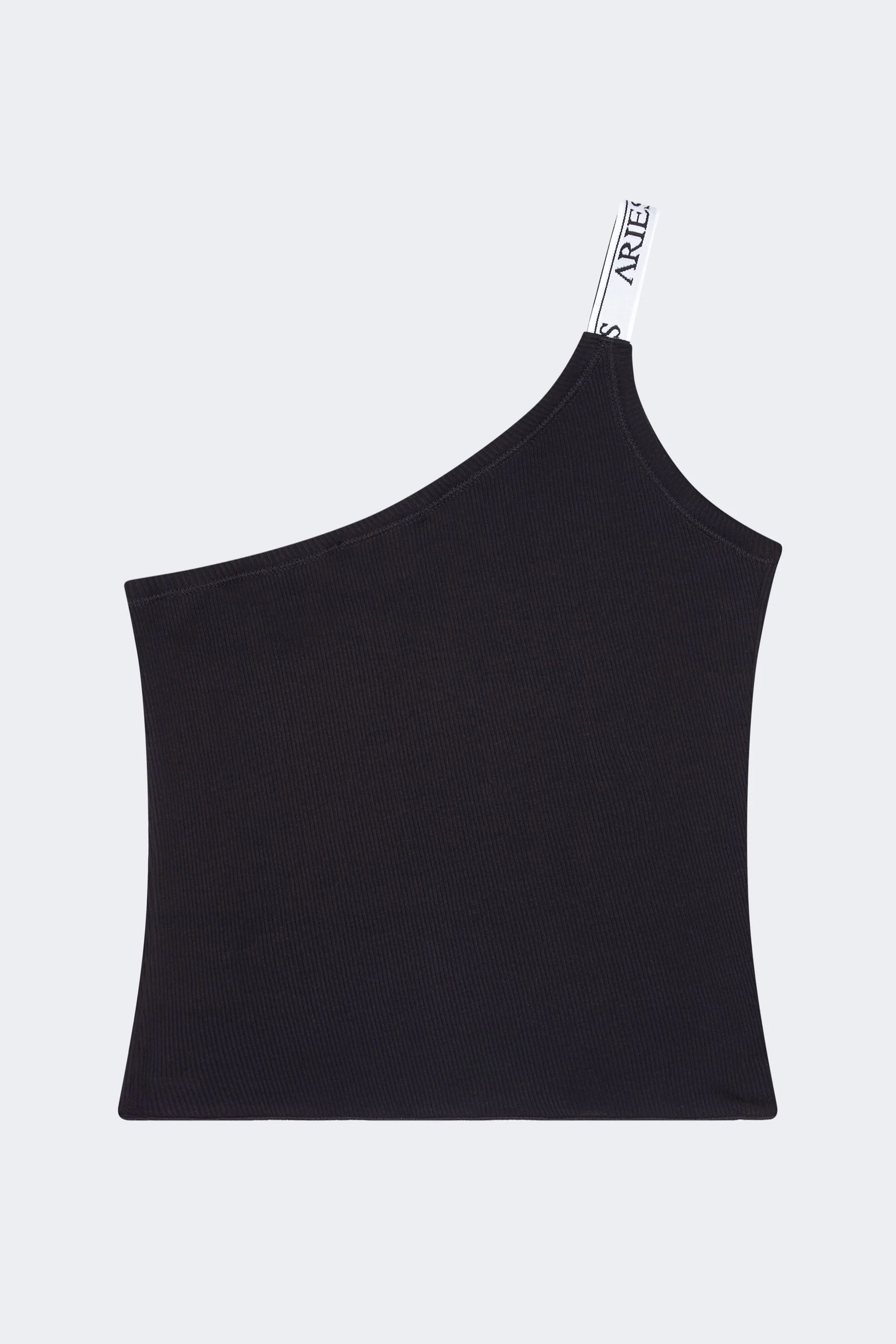 Rib Asymmetric Vest - Image 3