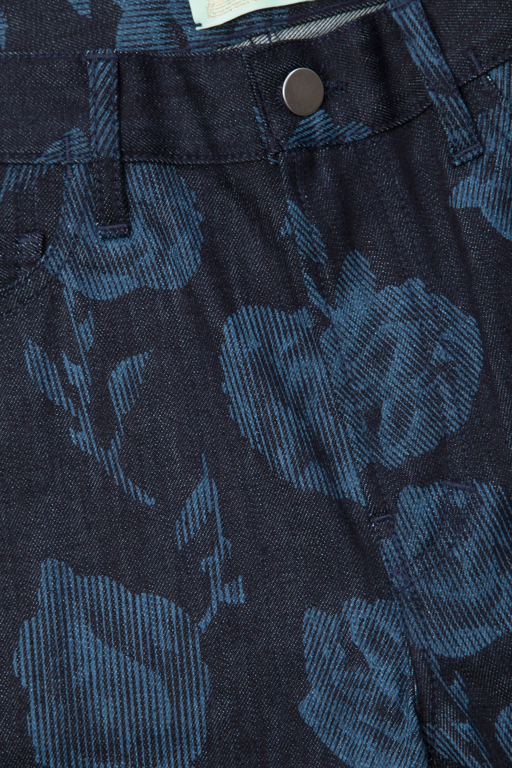 Rose Denim Shorts - Image 3