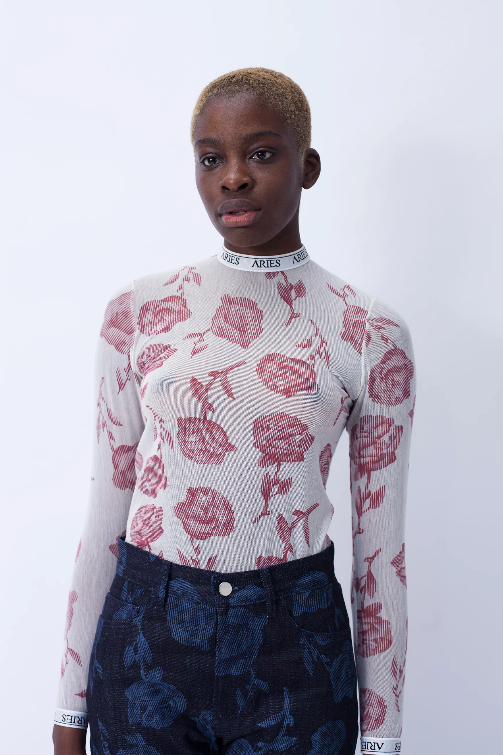 Rose Print Lilly Jeans - Image 6