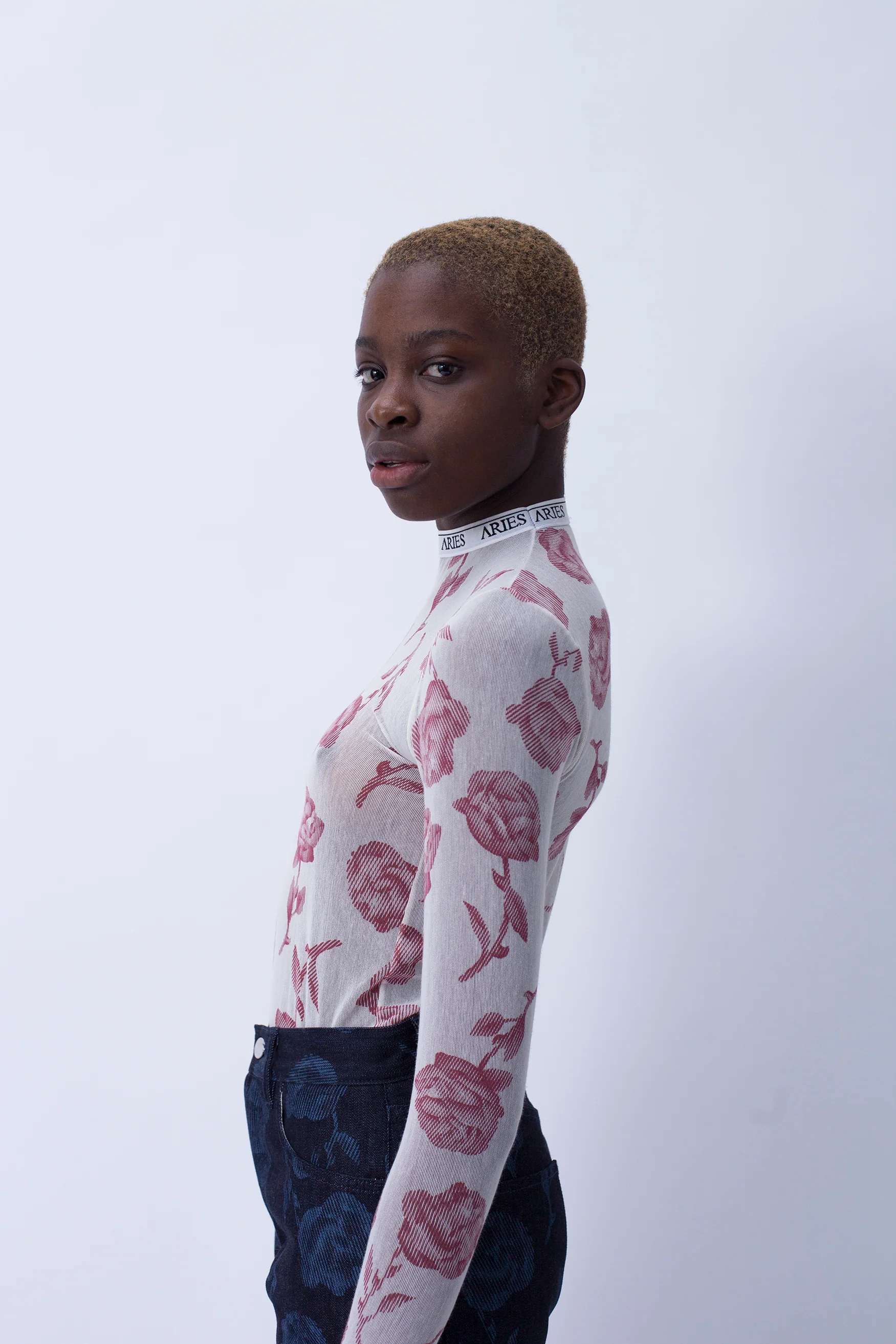Rose Tulle LS Top - Image 5