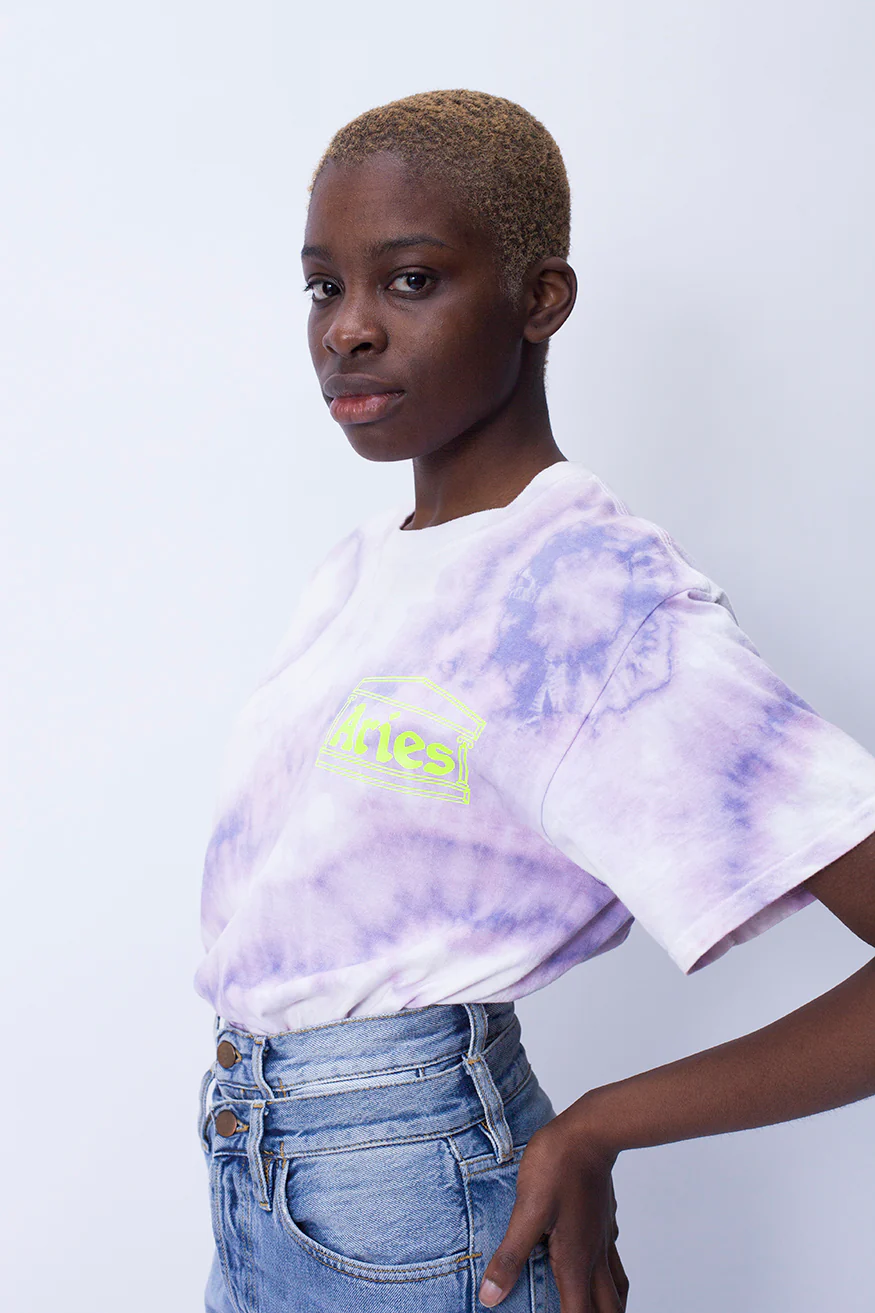 Tie Dye Temple Logo T - Image 2