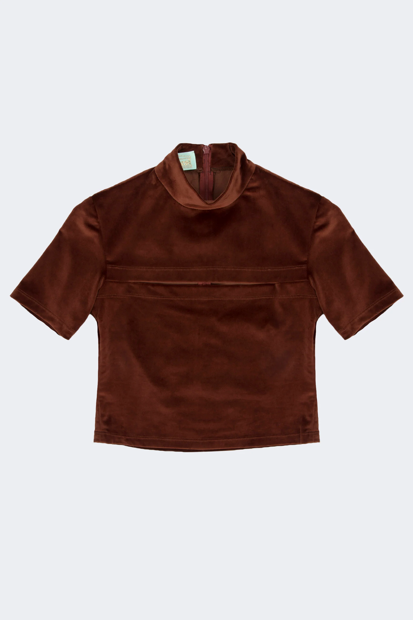 Velvet Split Top - Image 2