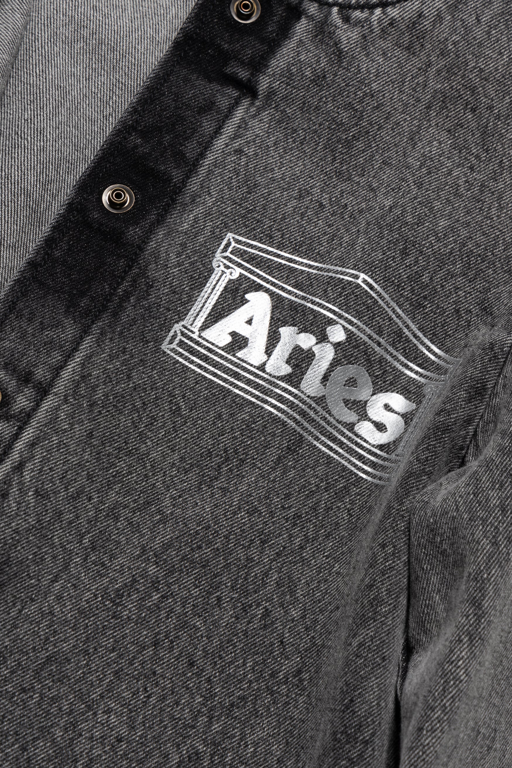 Temple Acid Wash Denim Shirt - Image 5