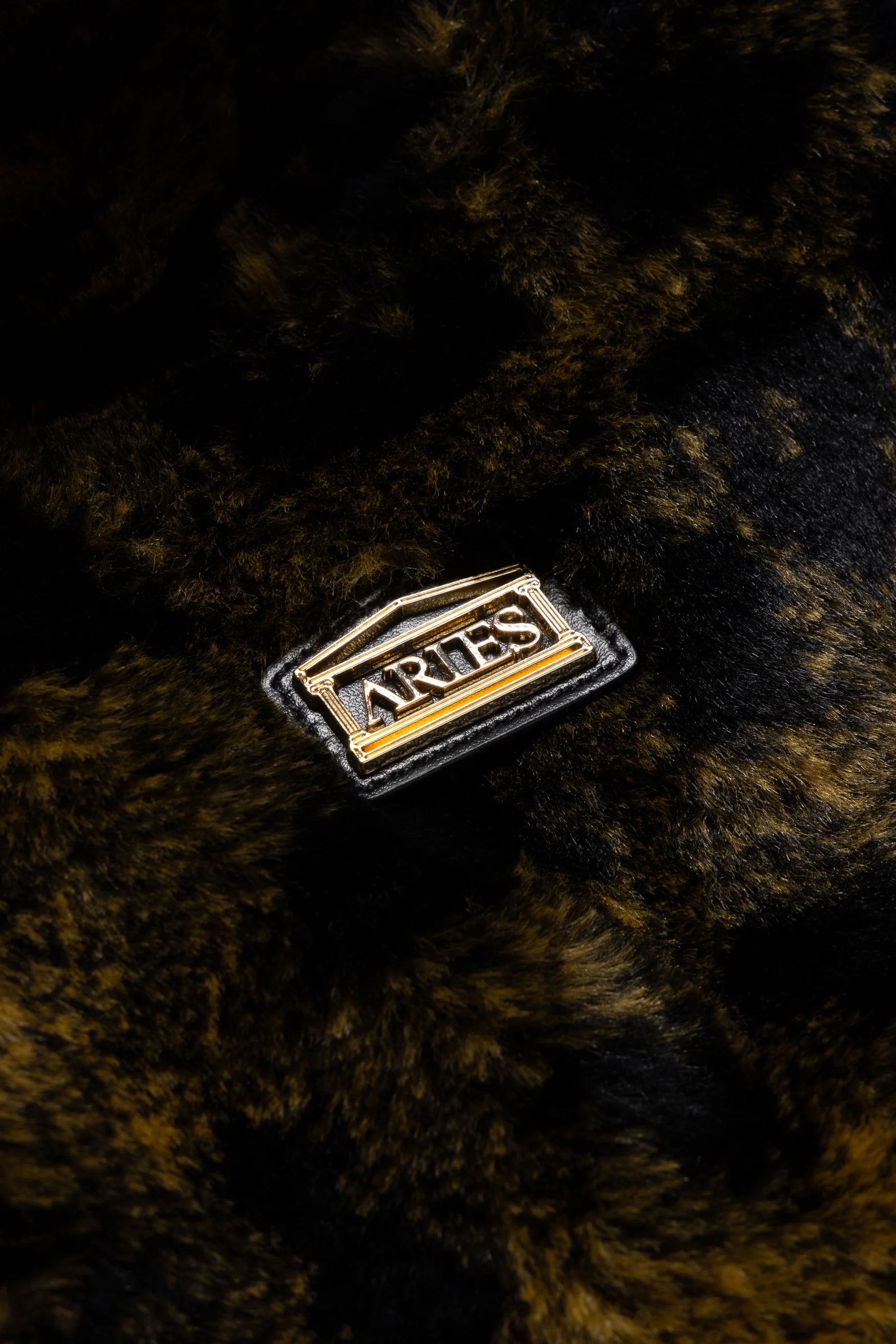 Leopard Furry Coach Jacket - Image 5