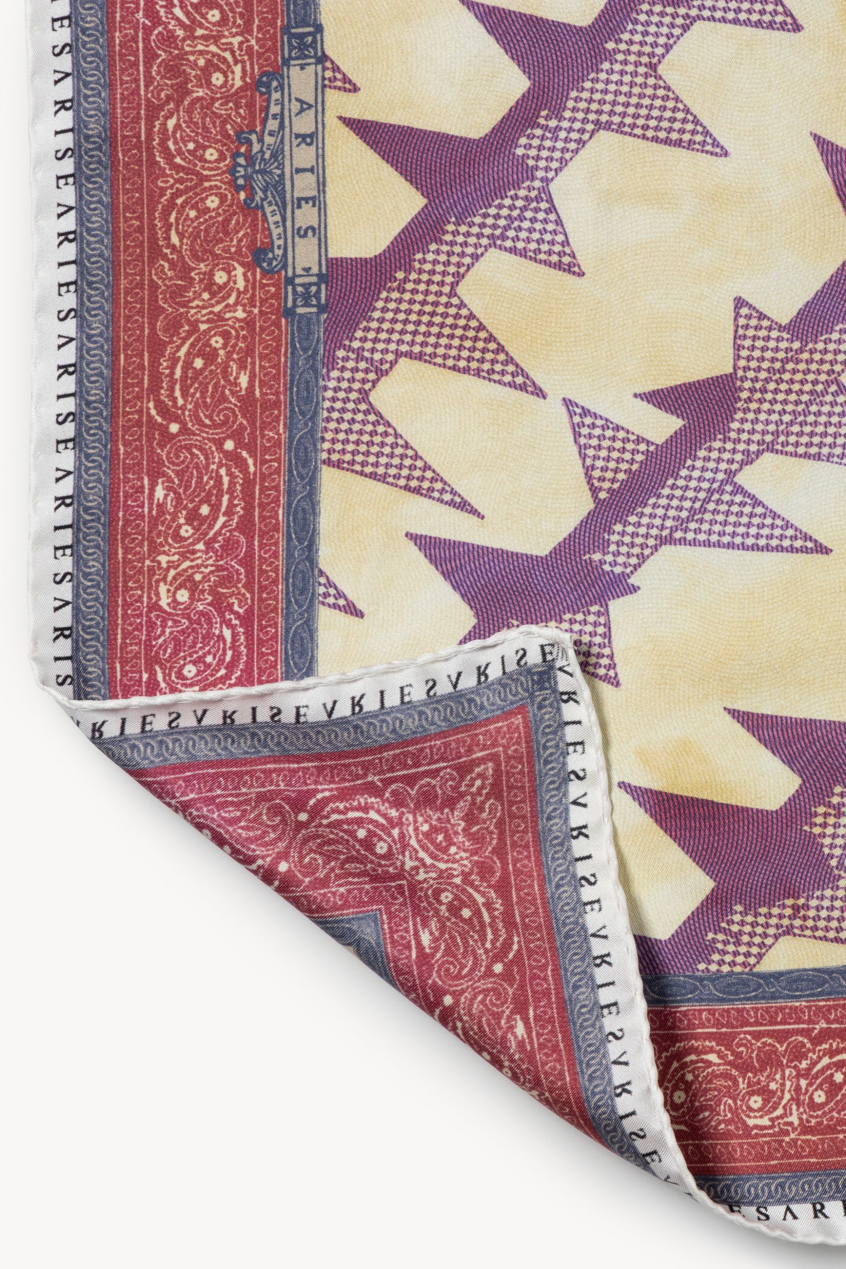 Flag Print Silk Bandana - Image 5
