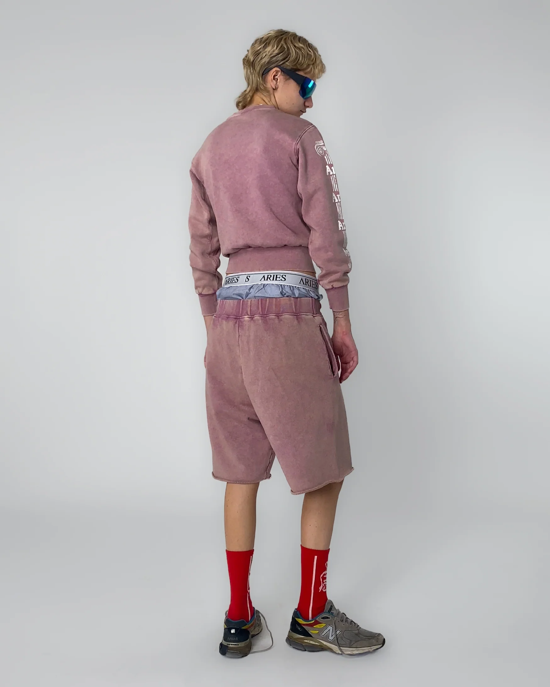 Aged Ancient Column Sweatshort - Image 6