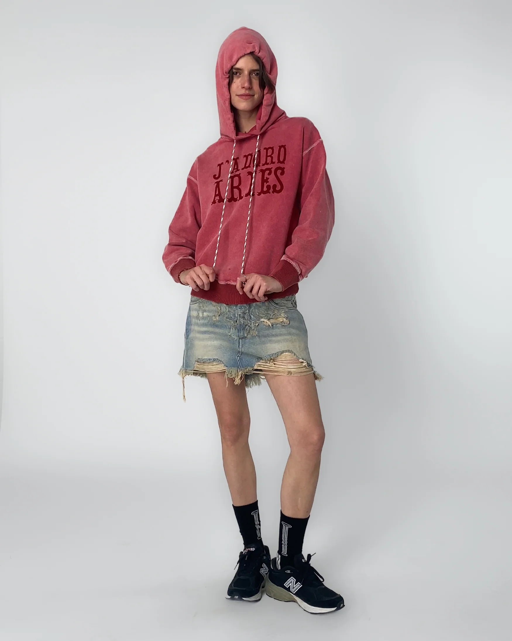 Aged Premium J'adoro Cowboy Hoodie - Image 2