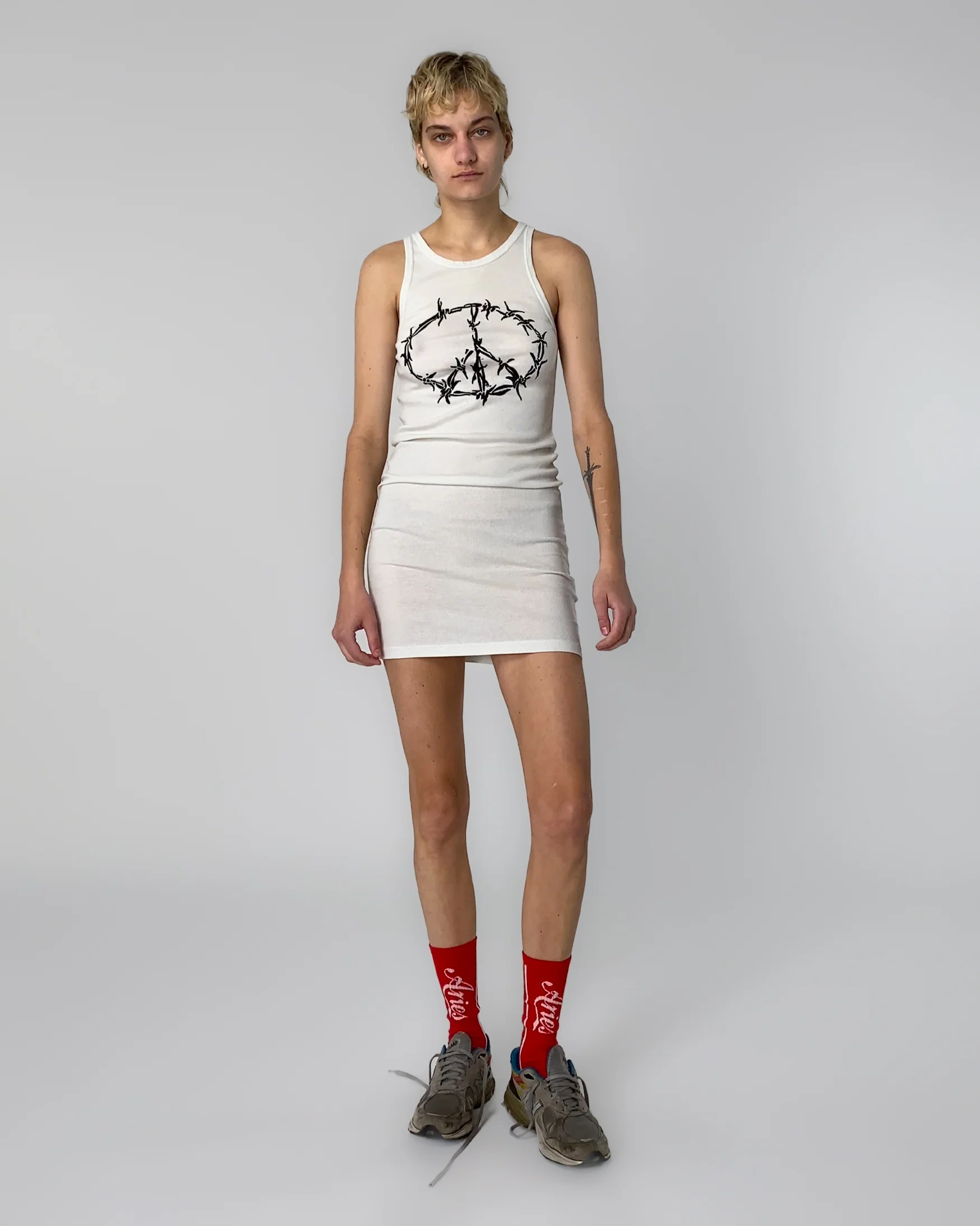 Barbed Peace Lightweight Vest Dress - Image 2