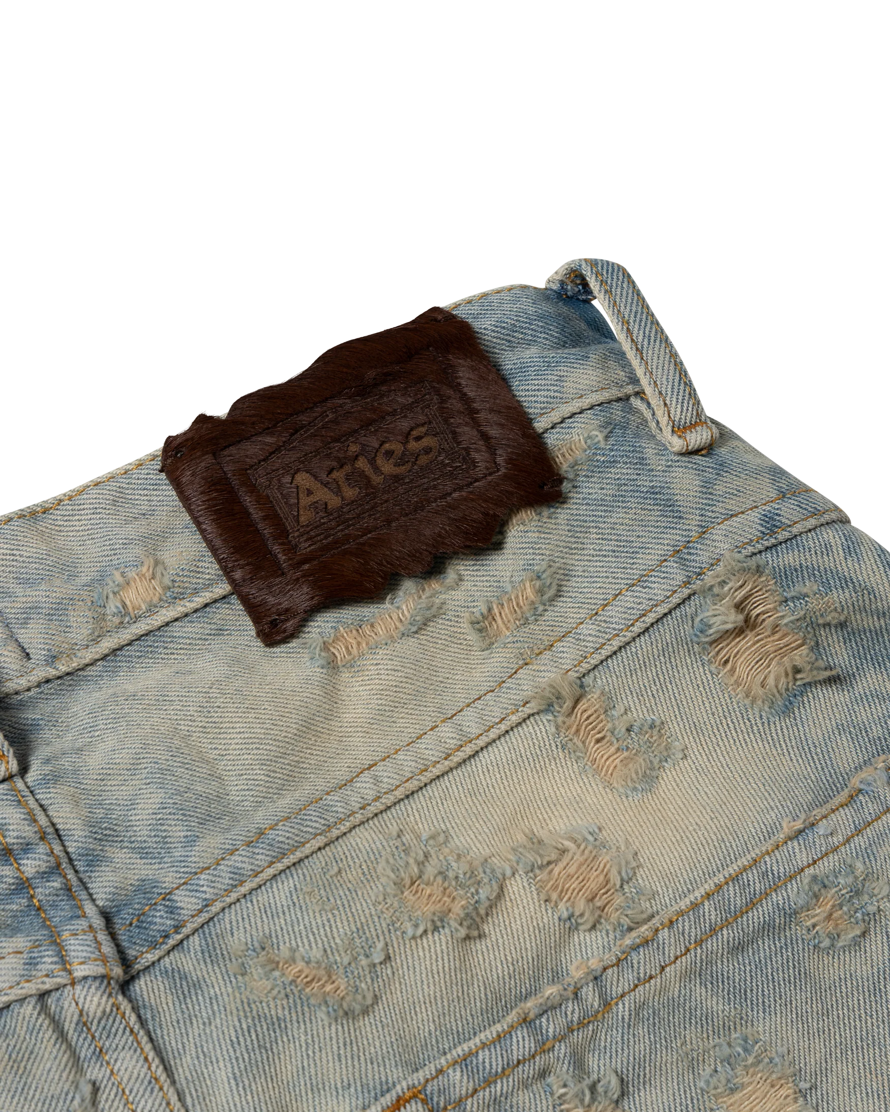 Destroyed Lace Shorts - Image 7