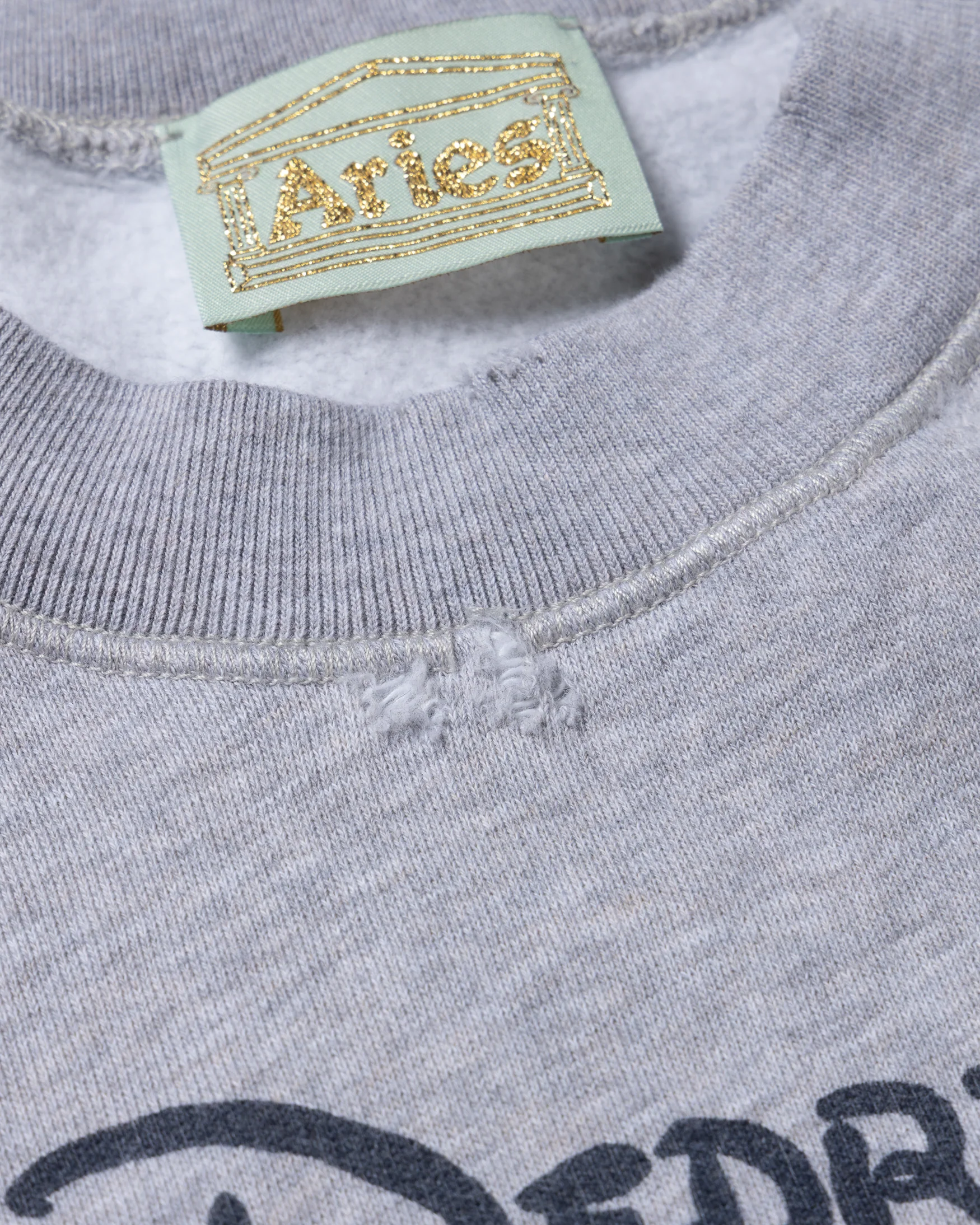 Destroyed Weedie Pie Raglan Sweat - Image 6