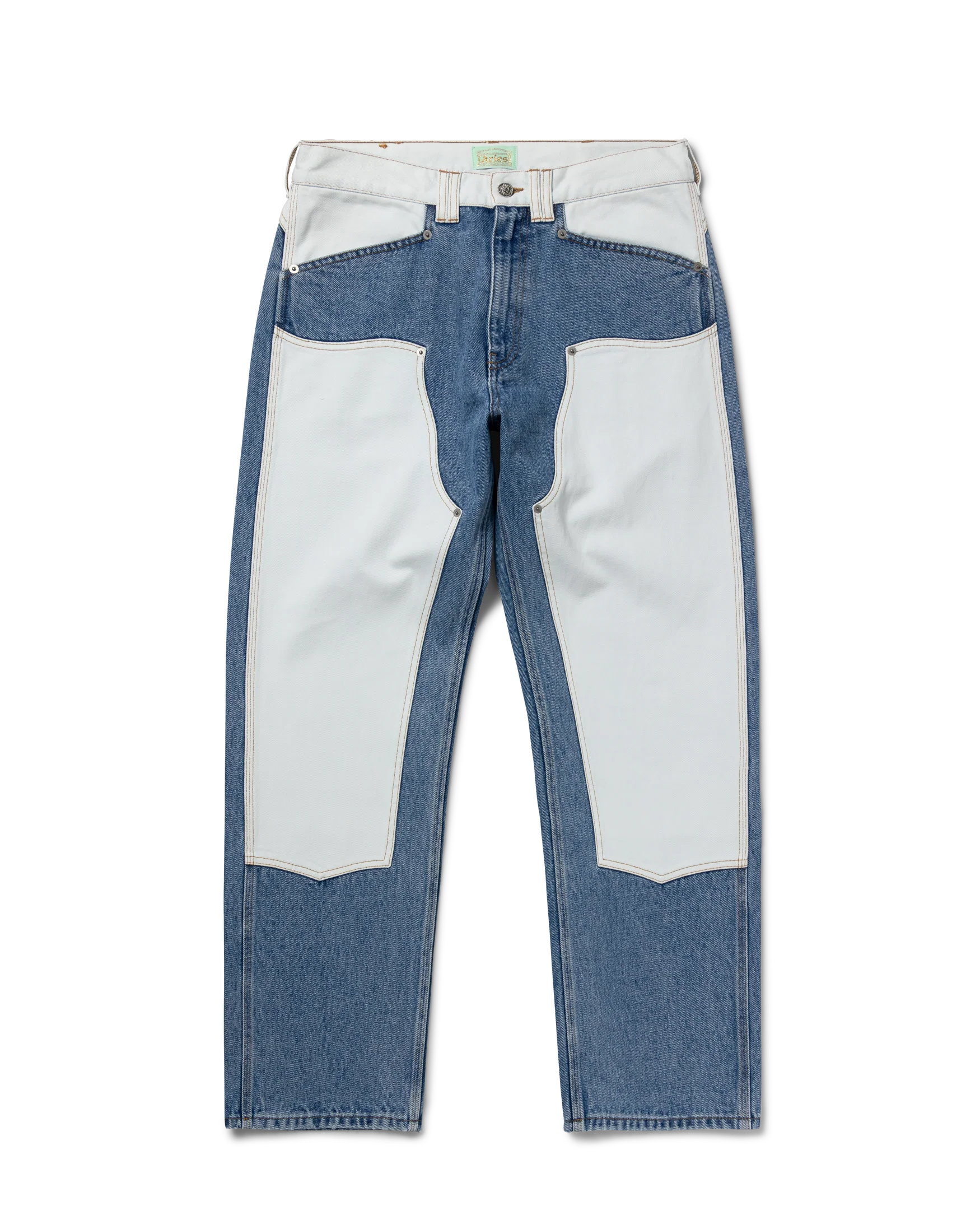 Patchwork Western Carpenter Jeans
