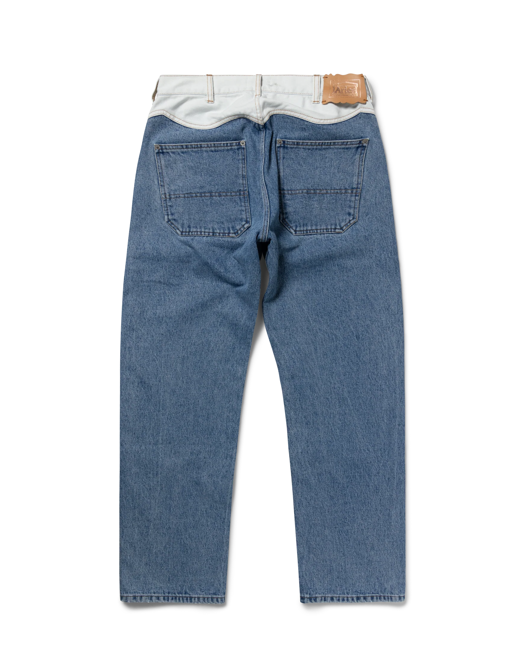 Patchwork Western Carpenter Jeans - Image 3