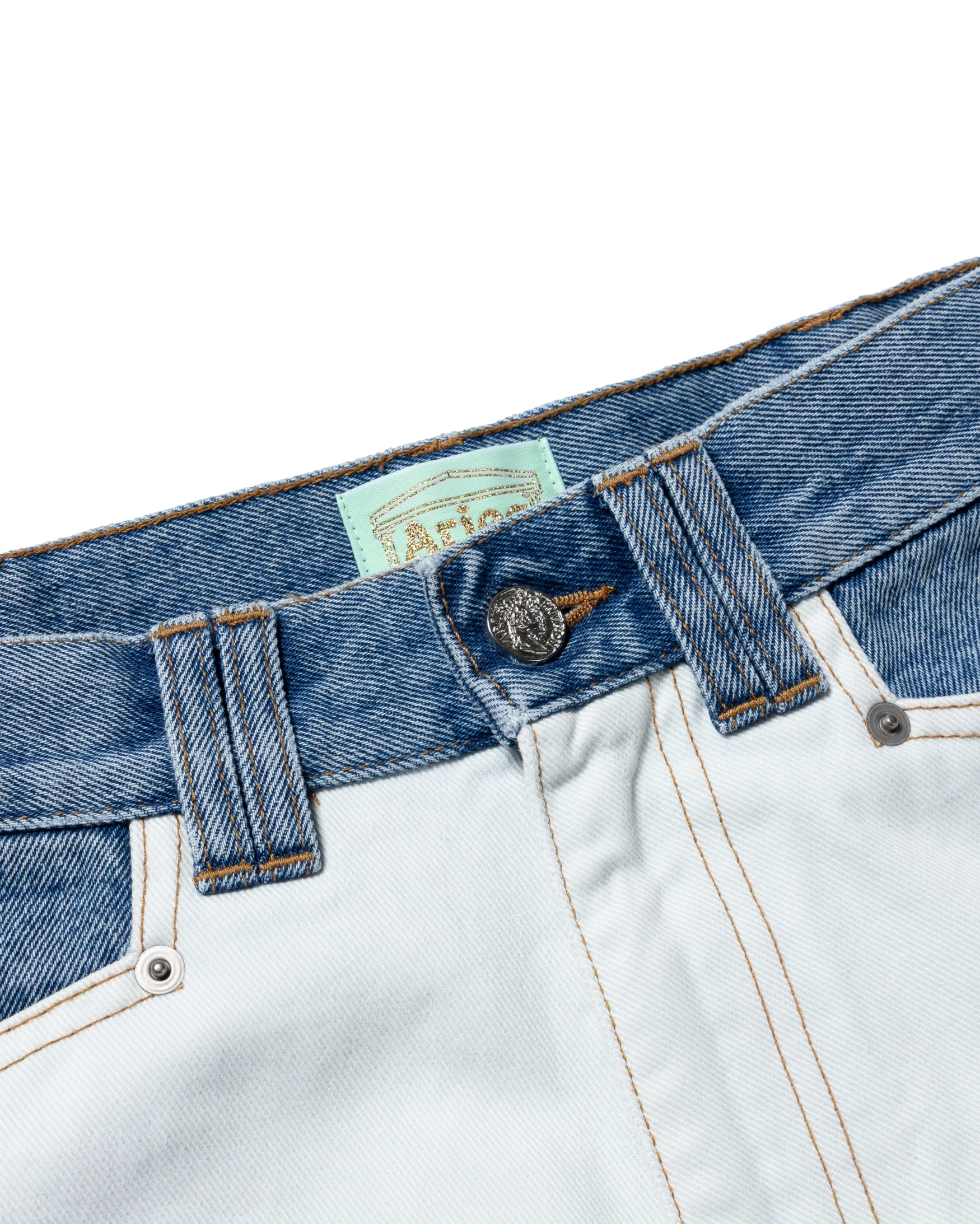 Patchwork Western Carpenter Jeans - Image 4