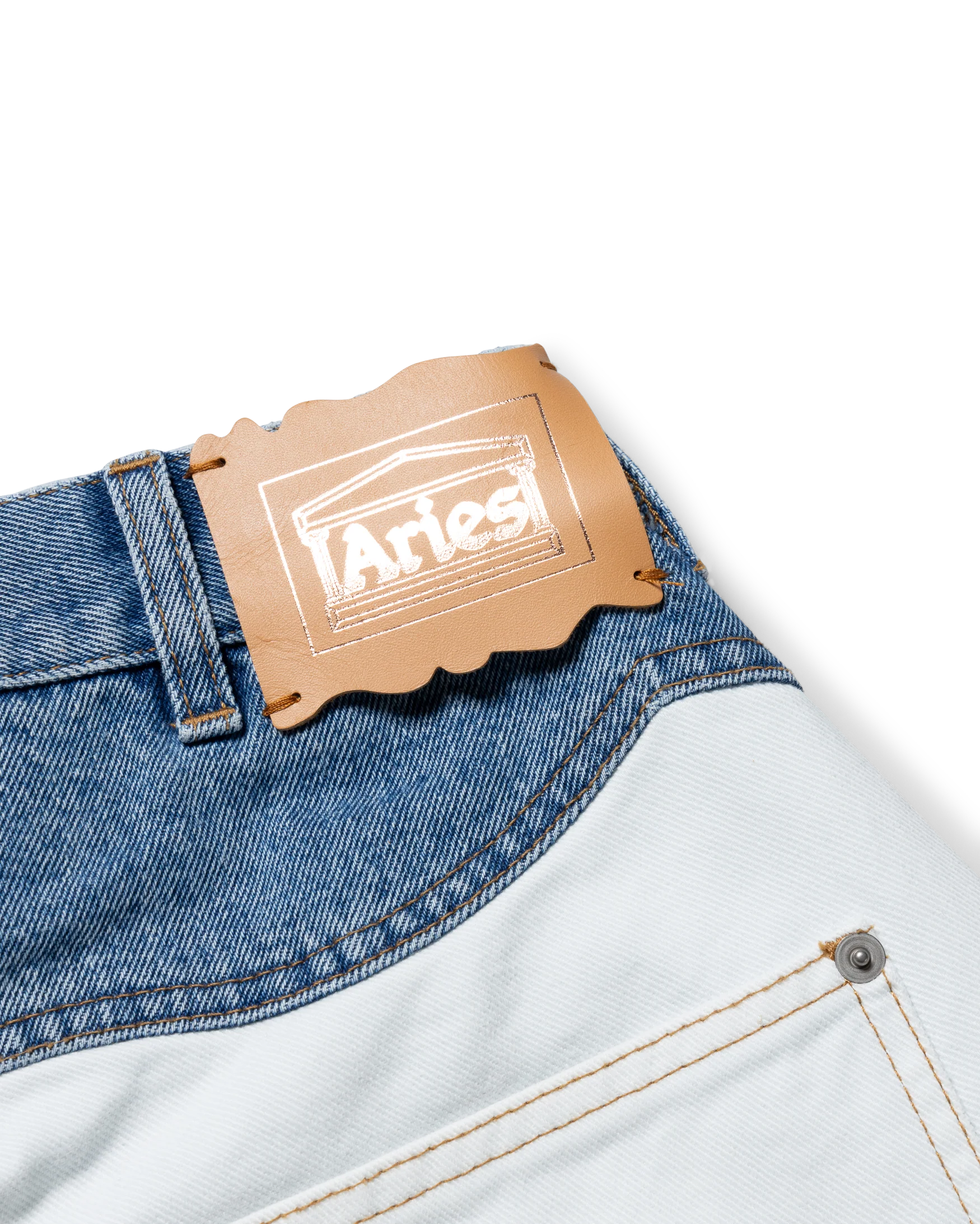 Patchwork Western Carpenter Jeans - Image 7