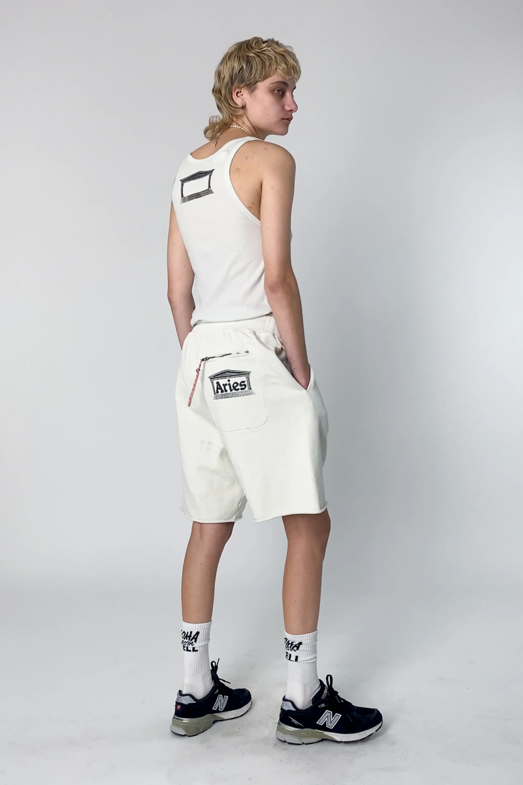 Premium Aged Temple Sweatshort - Image 6