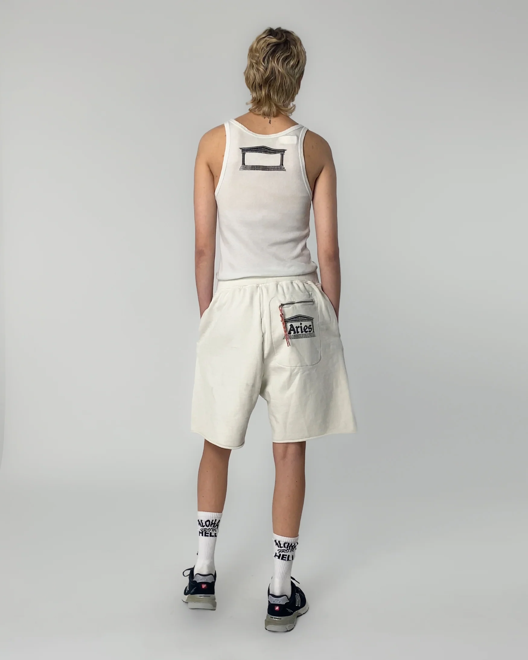 Premium Aged Temple Sweatshort - Image 8