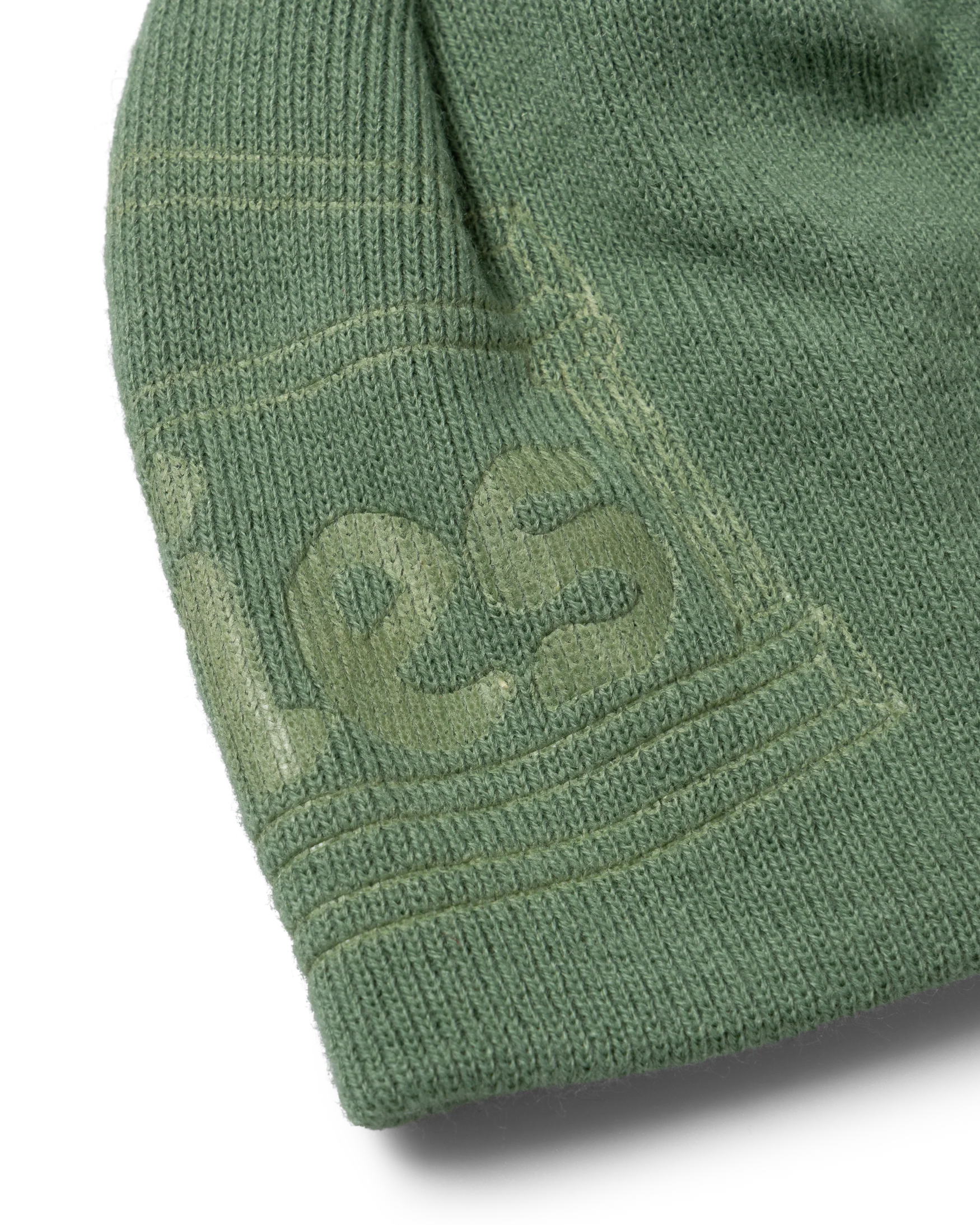 Temple Embossed Skull Beanie - Image 5