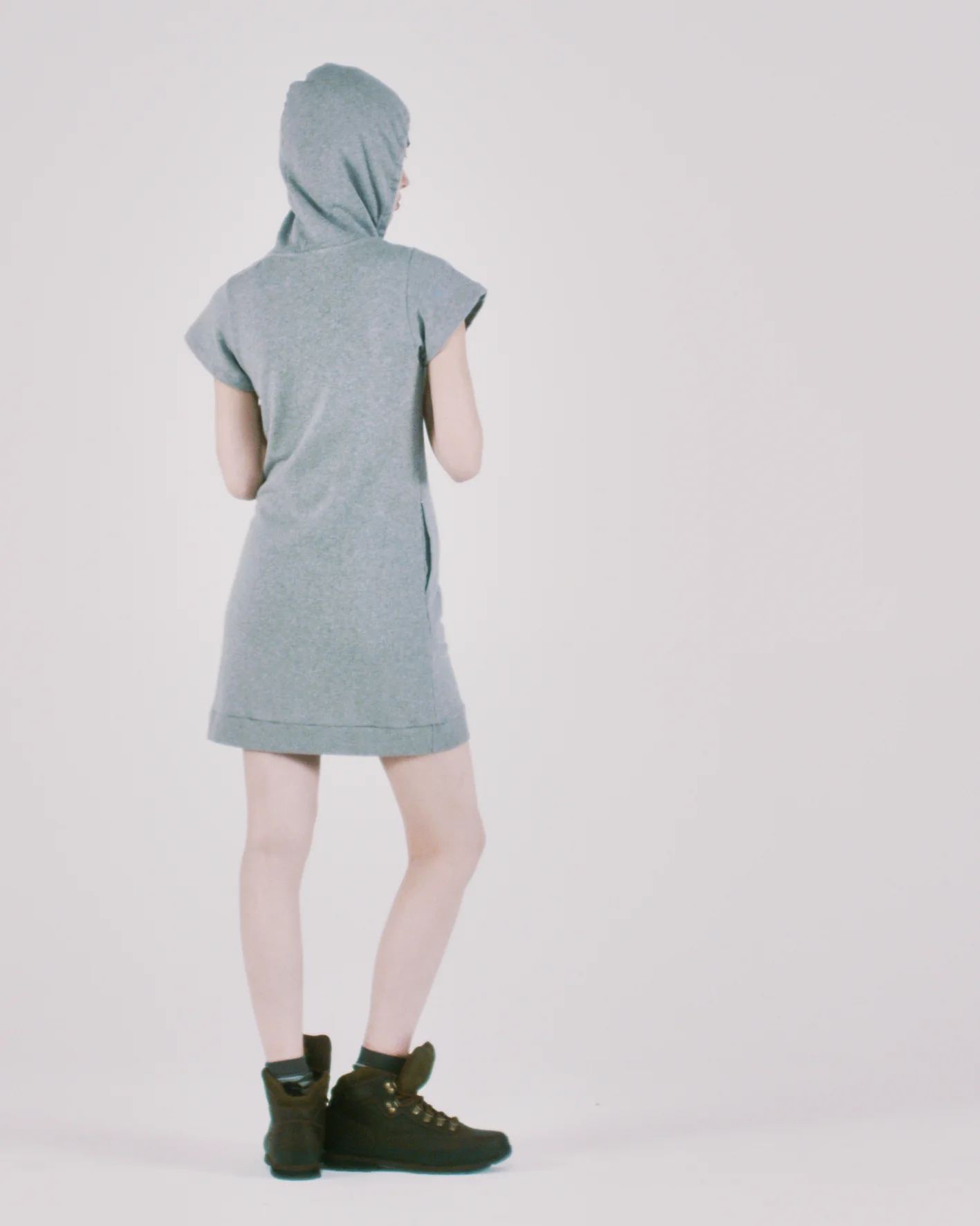 Angel of Nothing Hooded SS Dress - Image 5