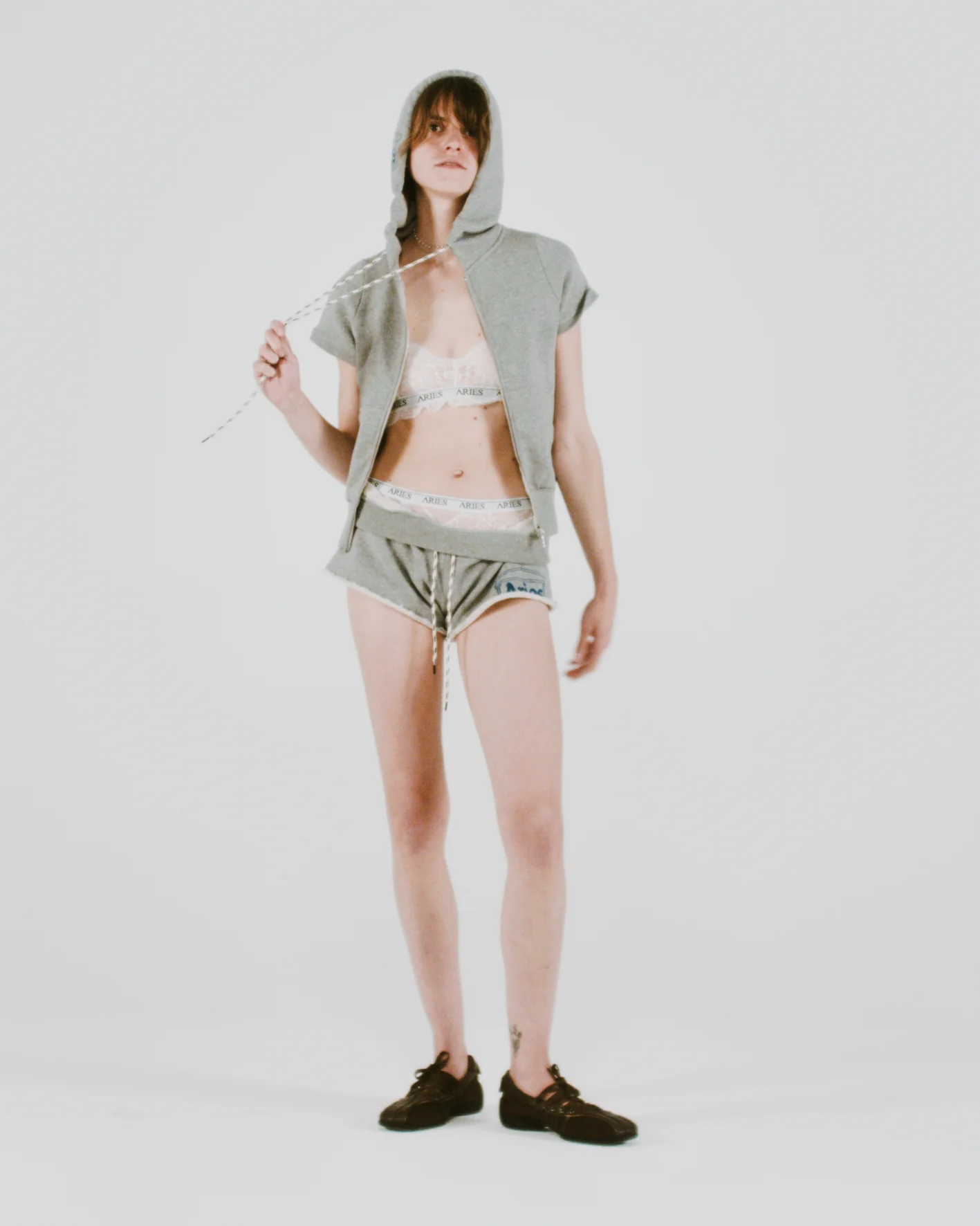 Angel of Nothing SS Hooded Zip Thru - Image 2