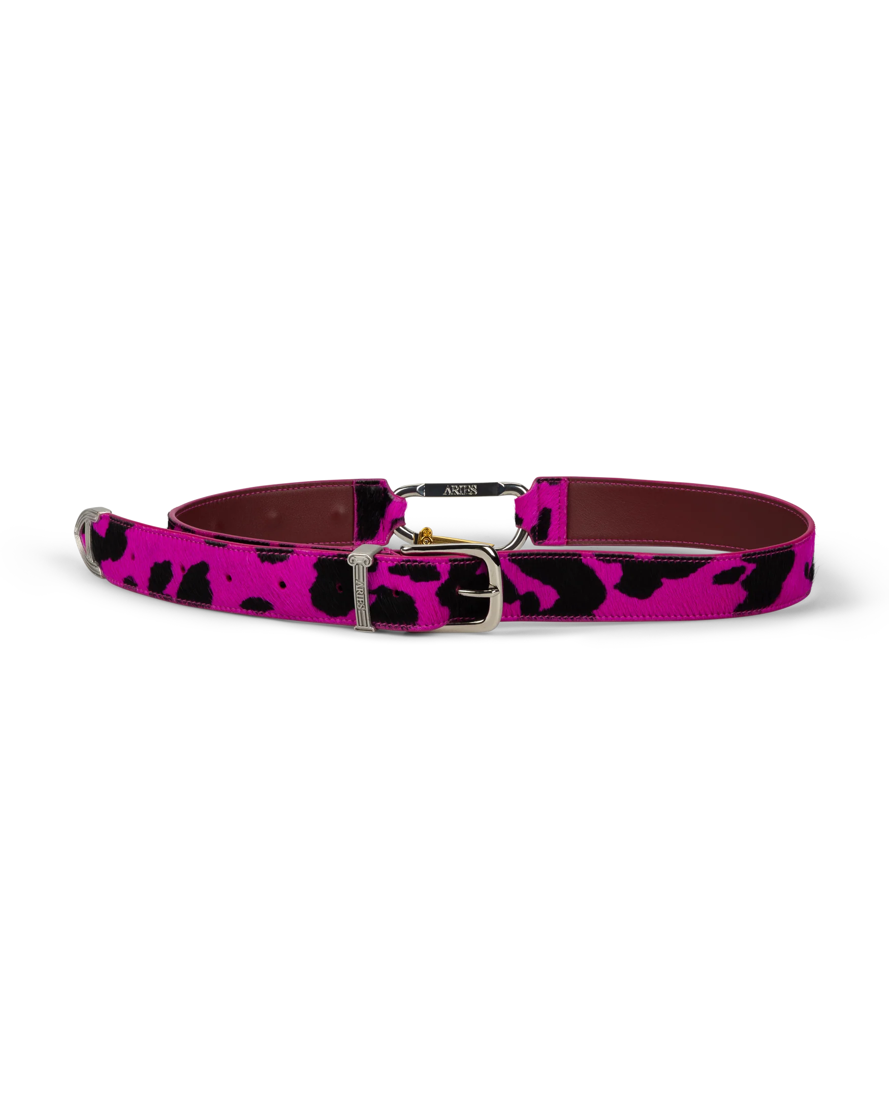 Cow Print Pony Mazzo Belt