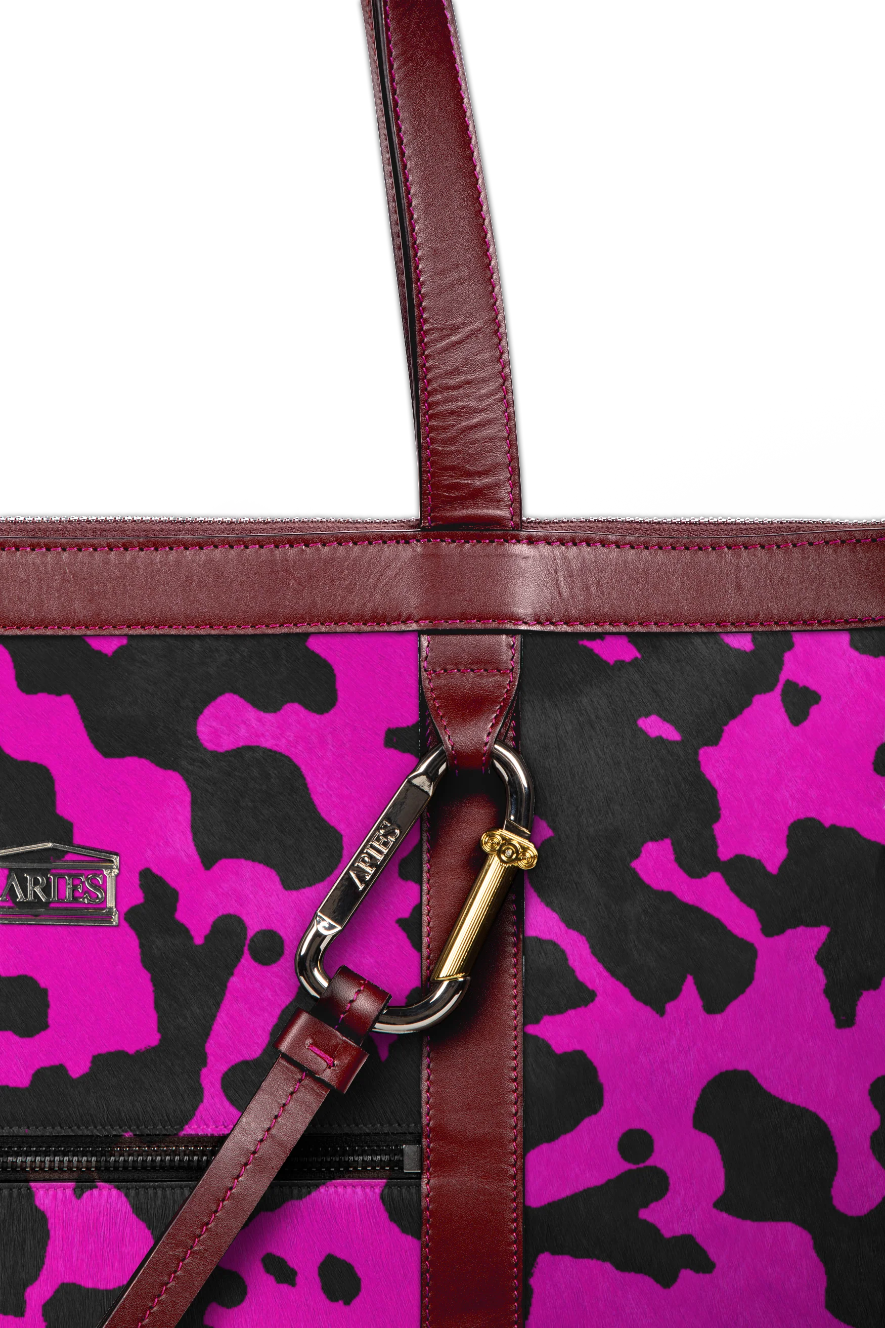 Cow Print Pony Niner Shopper Bag - Image 2
