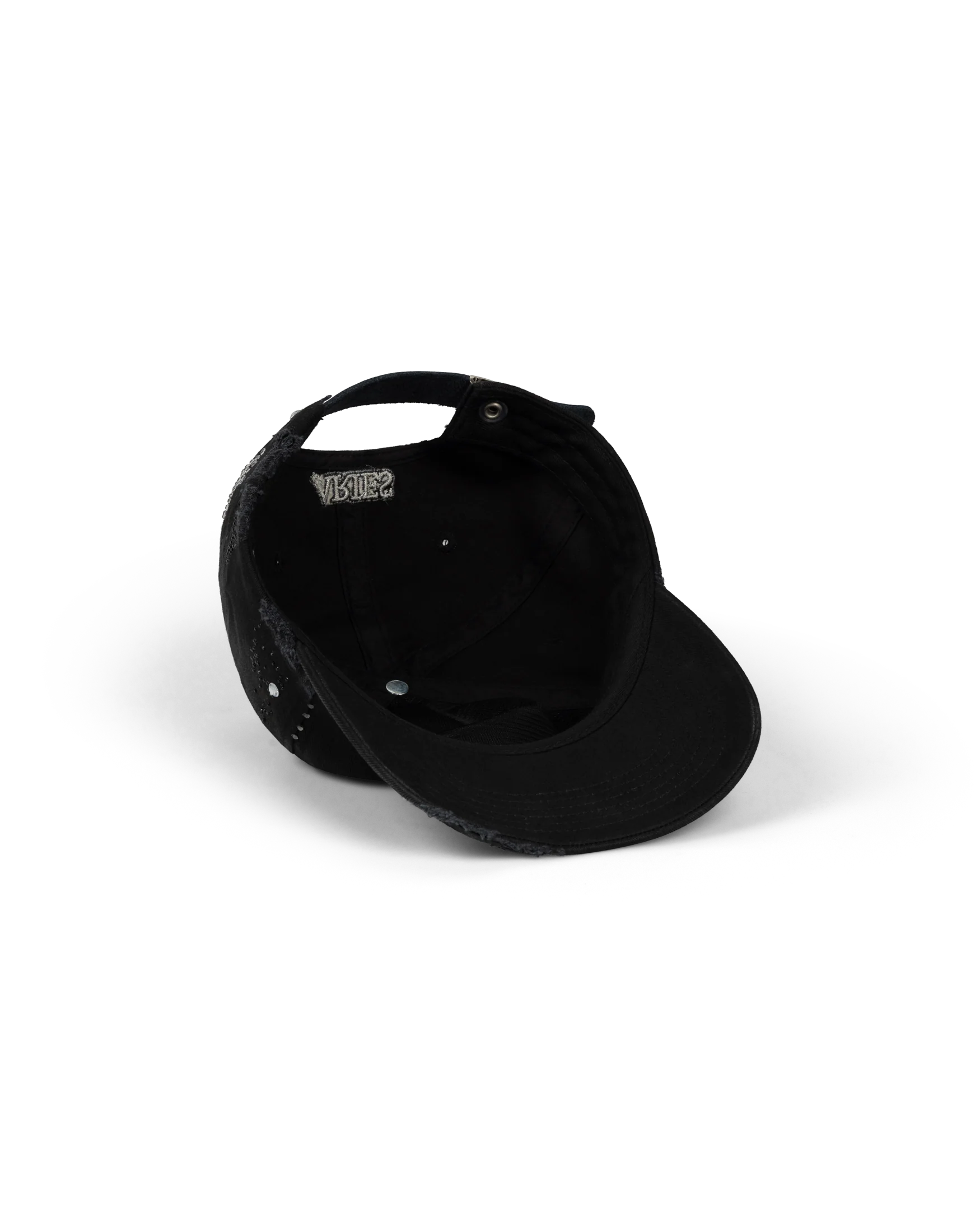 Distressed Diamante Cap - Image 4