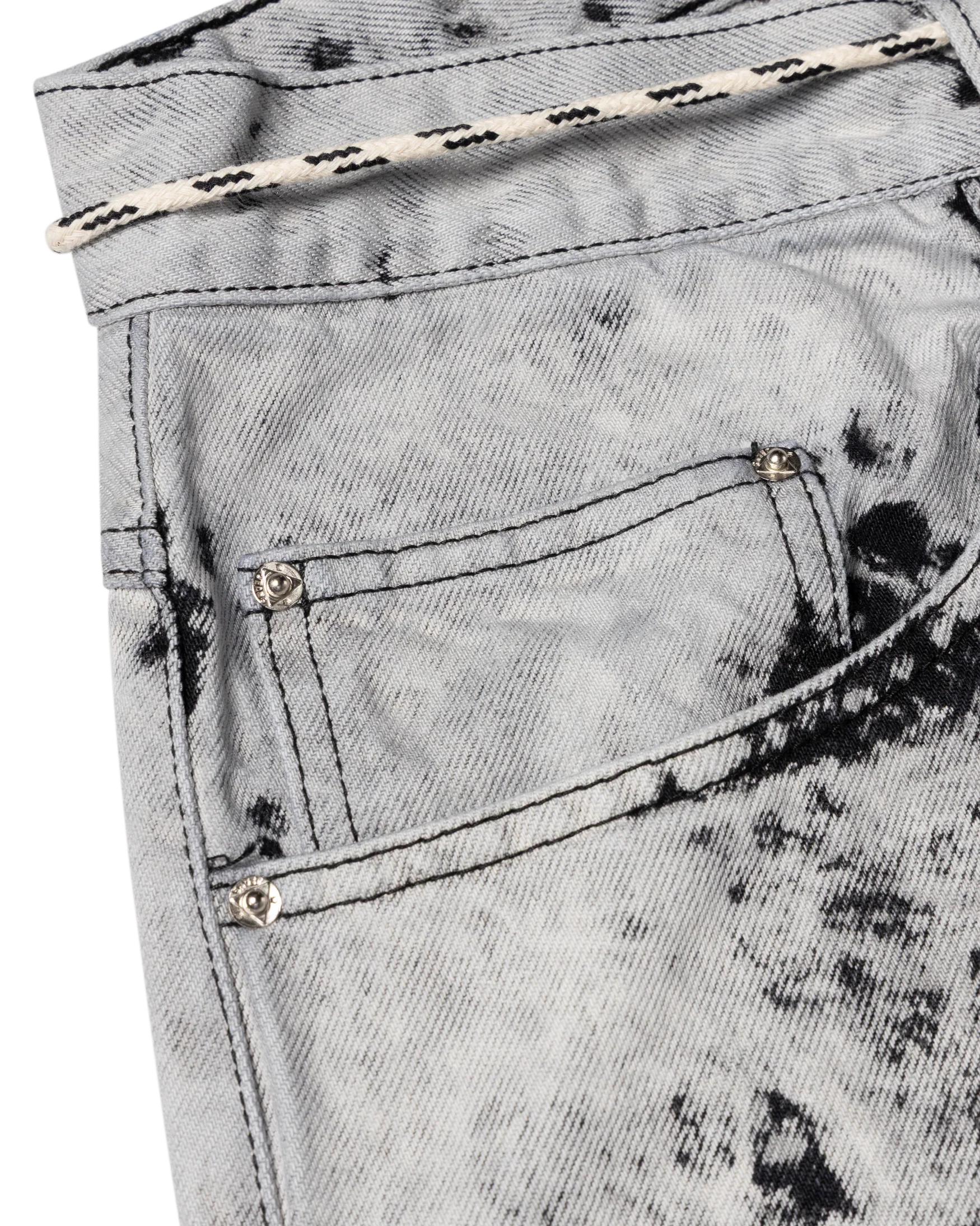 Heavy Acid Wash Batten Jean - Image 6