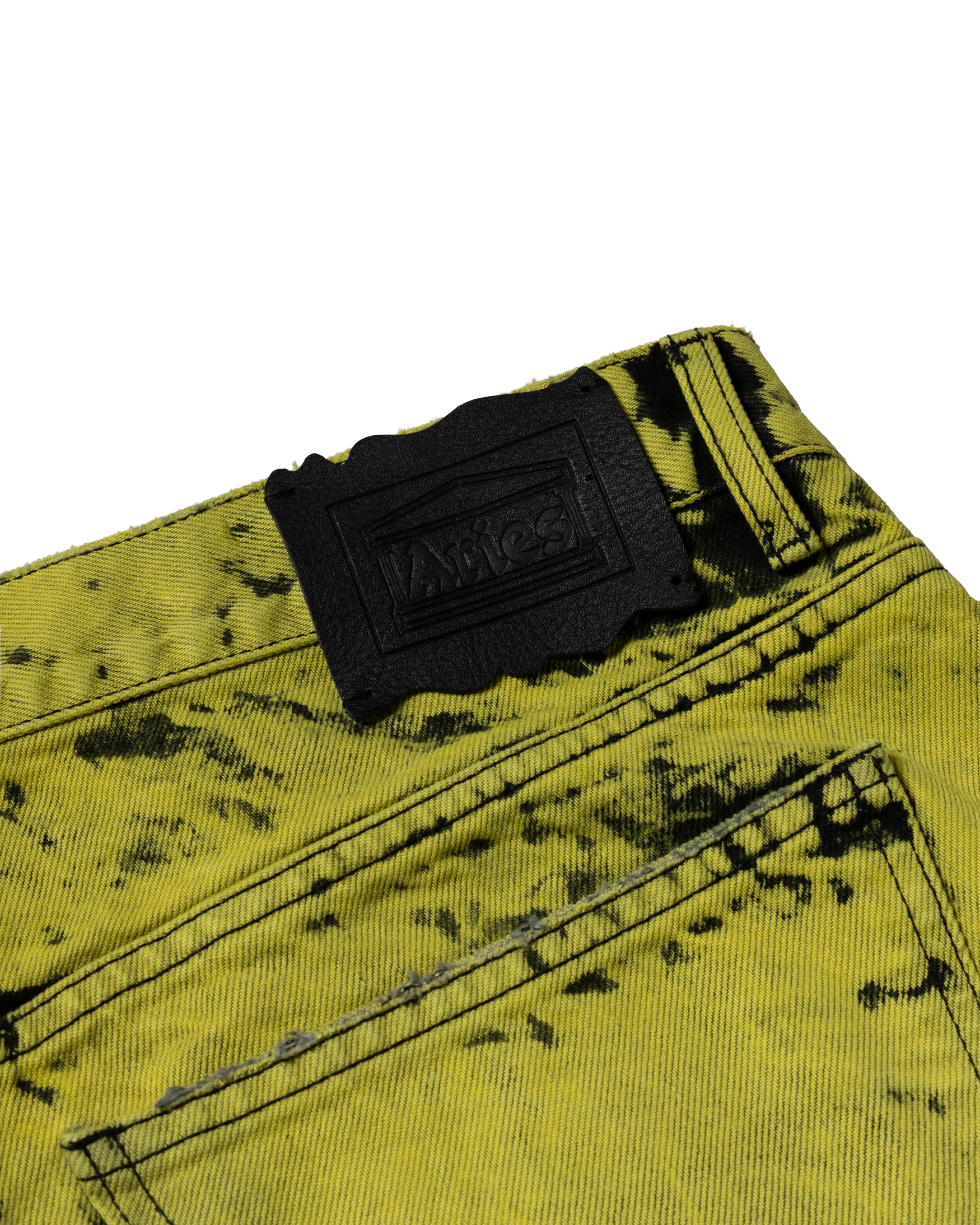 Heavy Acid Wash Wide Leg Short - Image 3