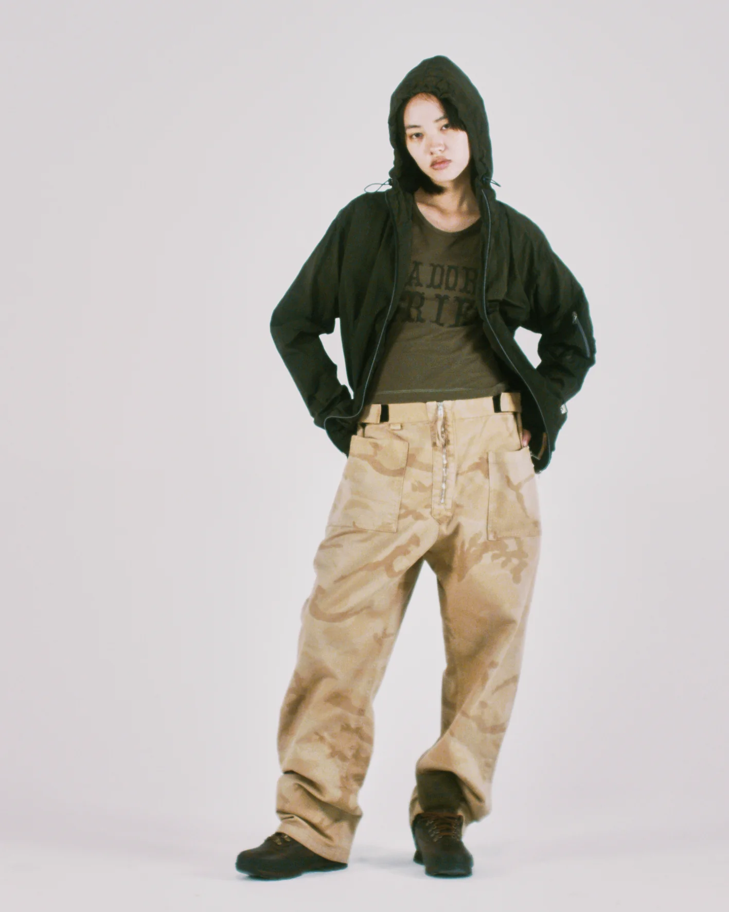Hooded Windcheater Jacket - Image 3