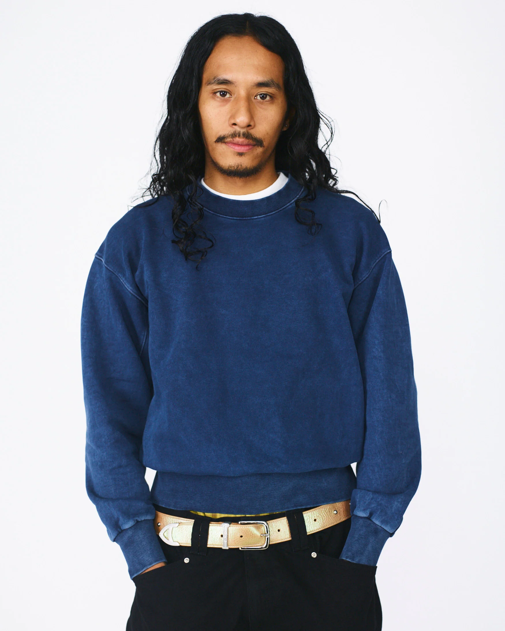 Indigo Temple Sweatshirt - Image 2