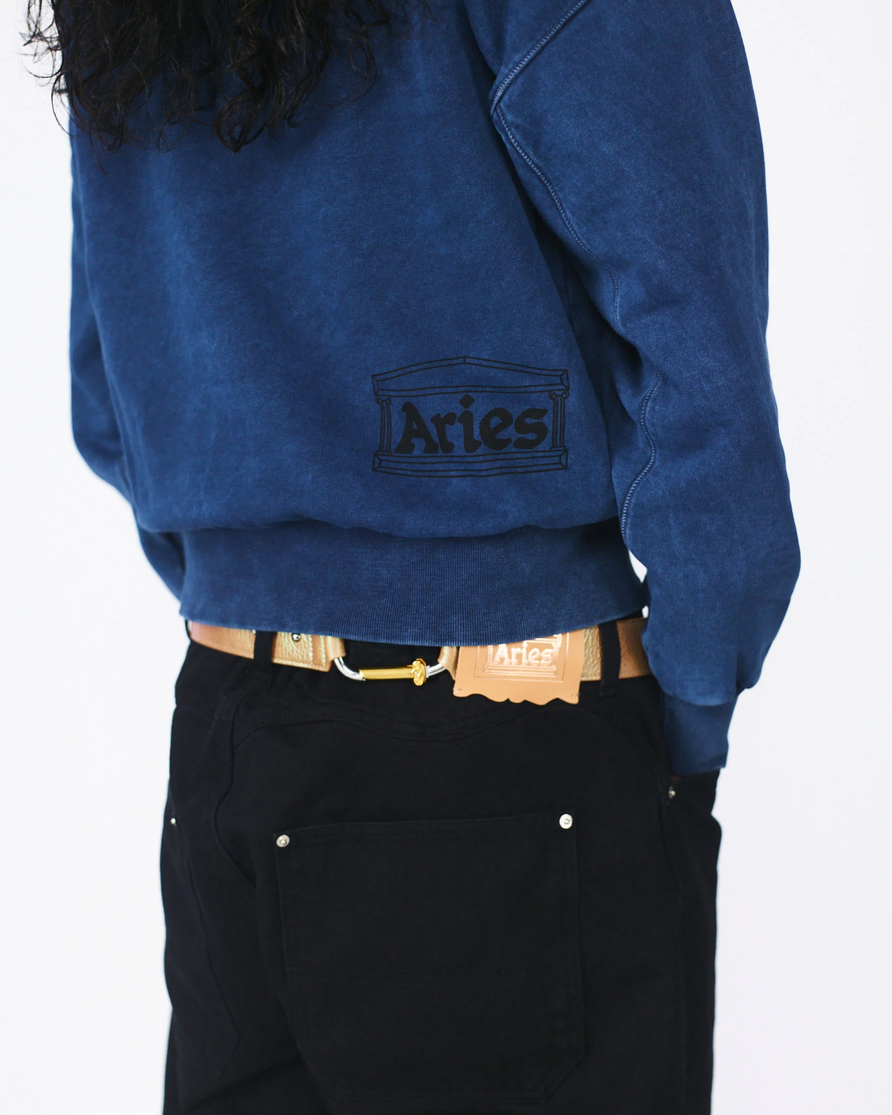 Indigo Temple Sweatshirt - Image 6